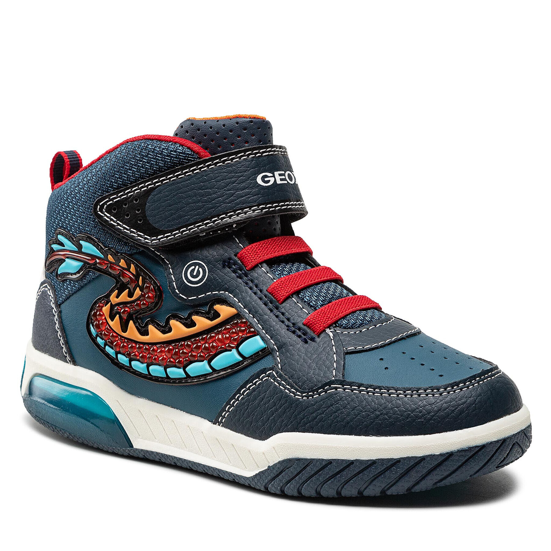 Geox Sneakersy J Inek B. E J949CE 05411 C4327 D Tmavomodrá - Pepit.sk