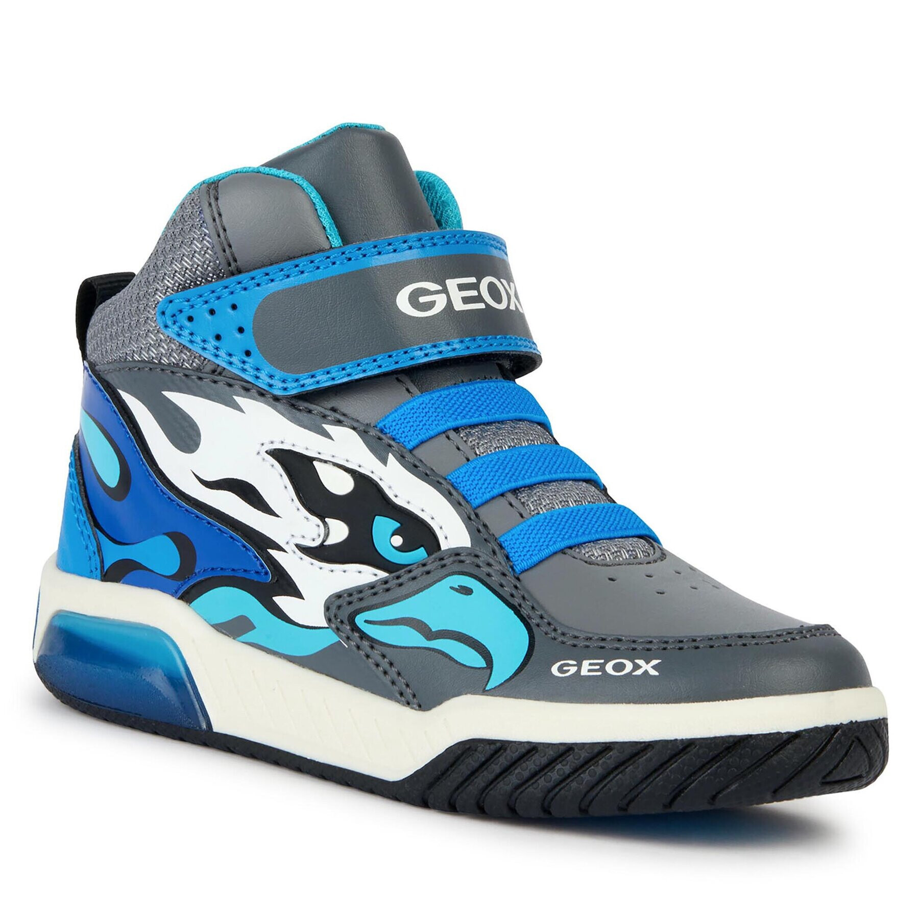 Geox Sneakersy J Inek Boy J369CB 0BU11 C0415 M Sivá - Pepit.sk