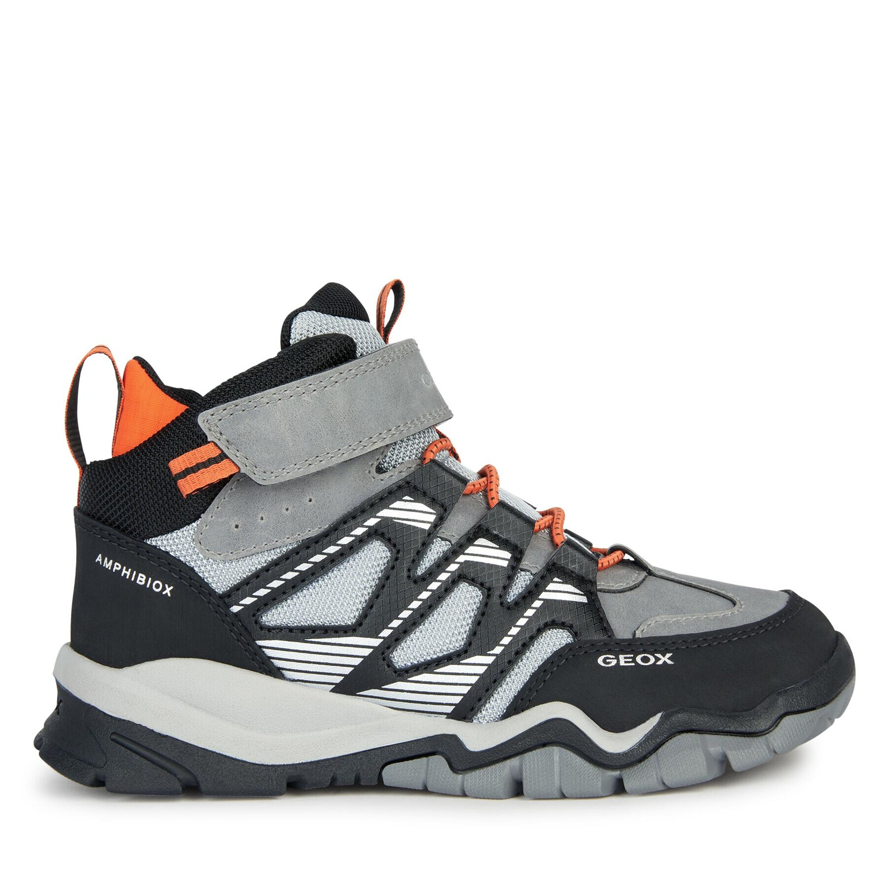 Geox Sneakersy J Montrack Boy B Abx J26HBC 0FUME C0036 M Sivá - Pepit.sk