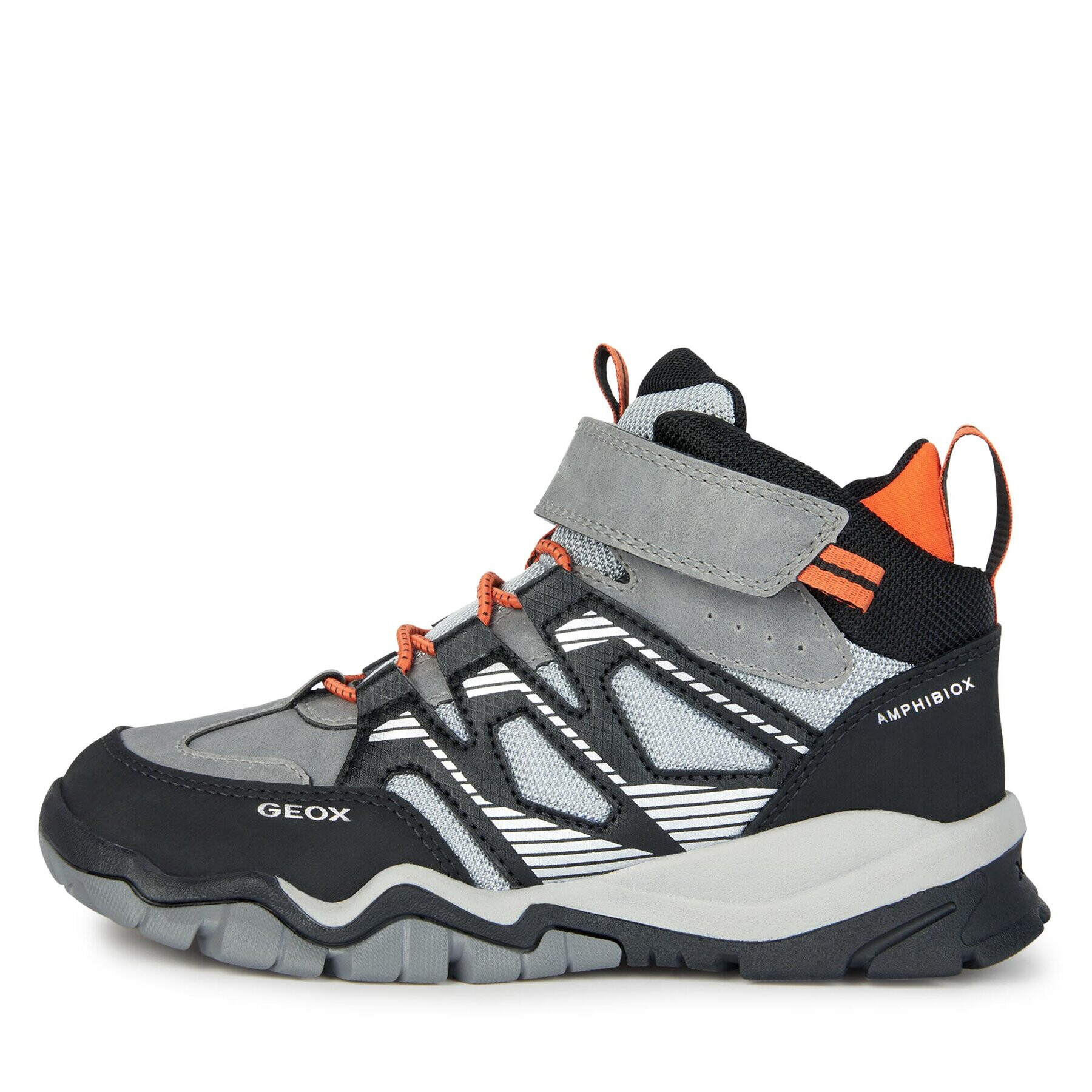 Geox Sneakersy J Montrack Boy B Abx J26HBC 0FUME C0036 M Sivá - Pepit.sk