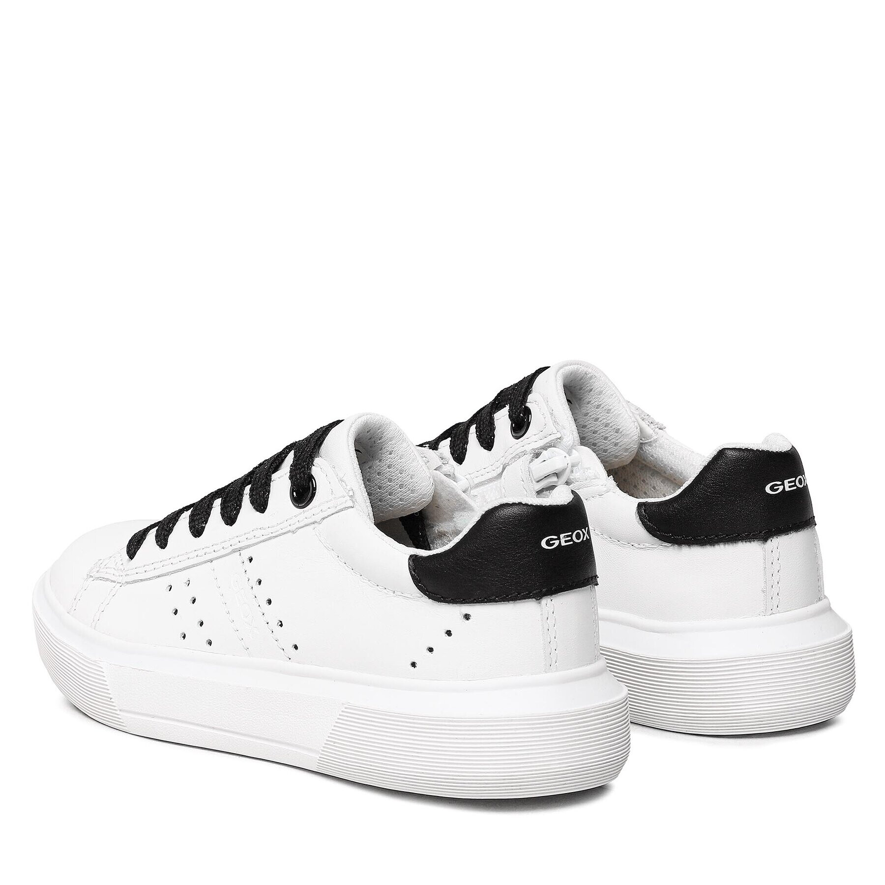 Geox Sneakersy J Nettuno Girl J25GCA00085C0404 S Biela - Pepit.sk