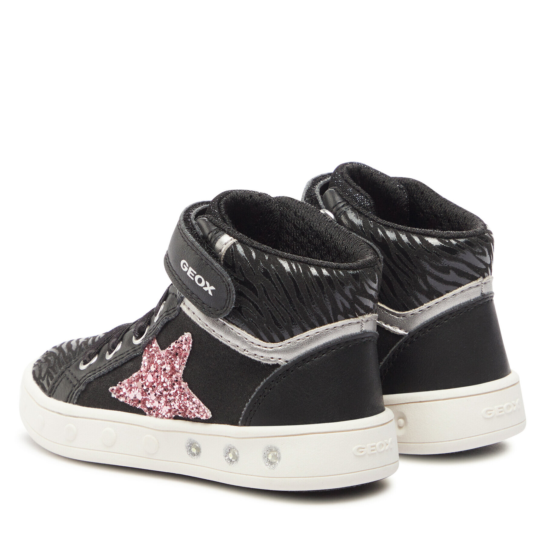 Geox Sneakersy J Skylin Girl J368WG 0BJDH C9231 M Čierna - Pepit.sk