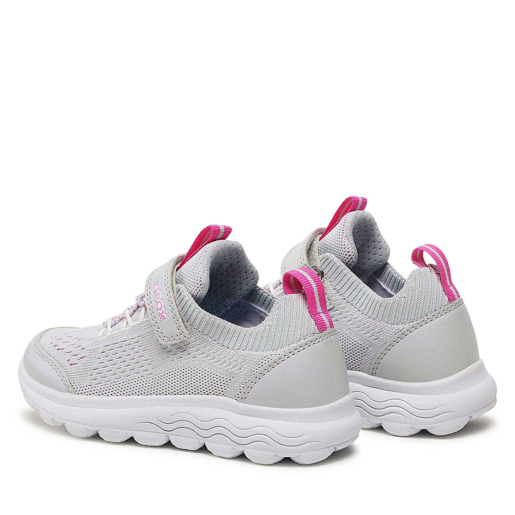 Geox Sneakersy J Spherica Girl J26GYB06KBCC1024 S Sivá - Pepit.sk