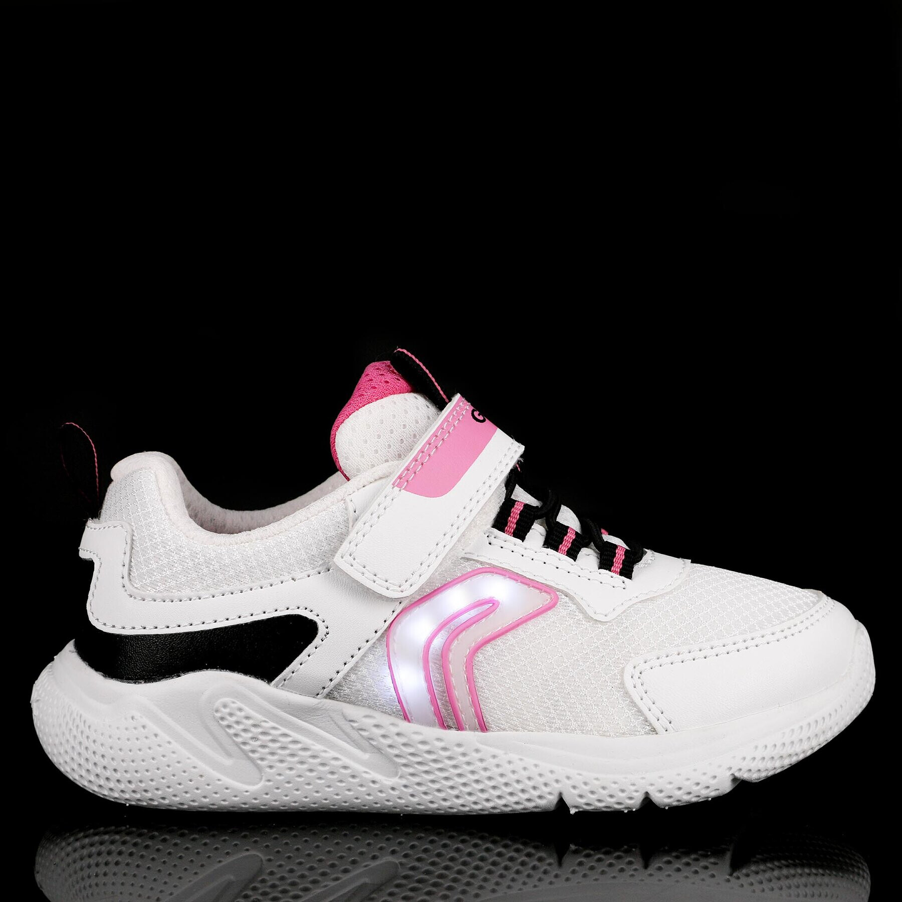 Geox Sneakersy J Sprintye Girl J25FWC01454C0563 S Biela - Pepit.sk