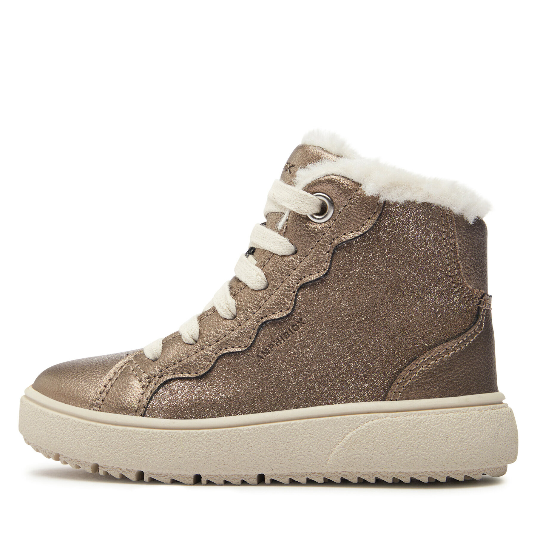 Geox Sneakersy J Theleven Girl B Ab J36HTB 077BC C9006 M Sivá - Pepit.sk