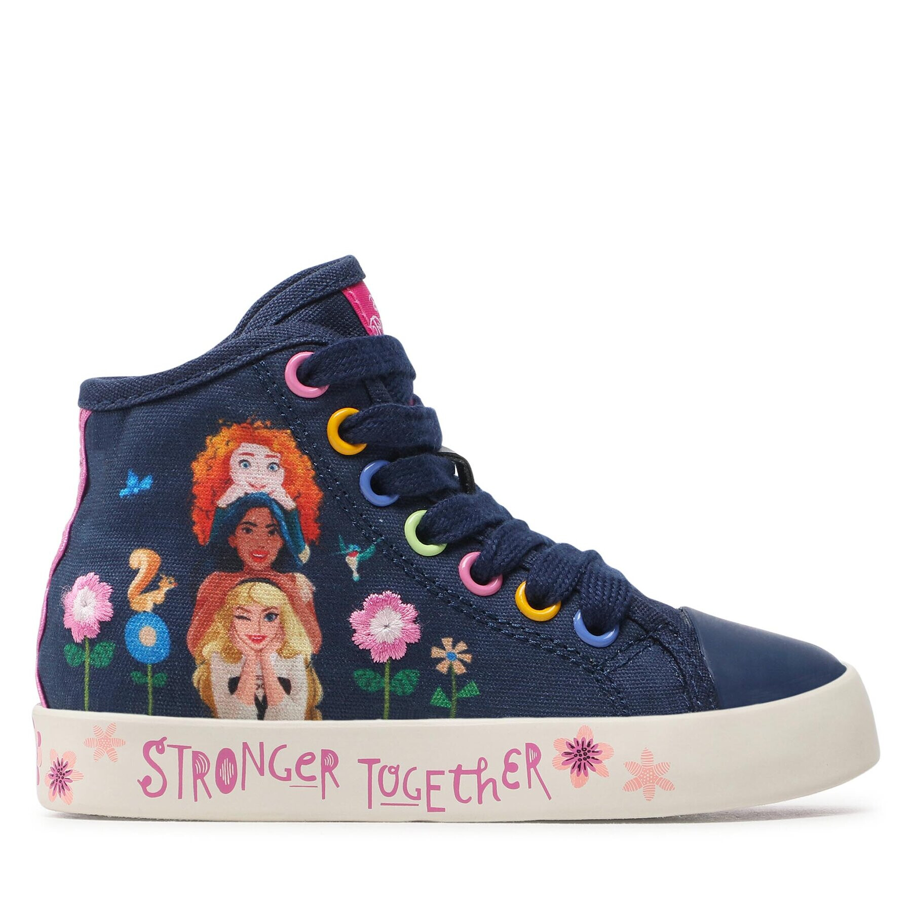 Geox Sneakersy Jr Ciak Girl J1504C00010C4002 M Tmavomodrá - Pepit.sk