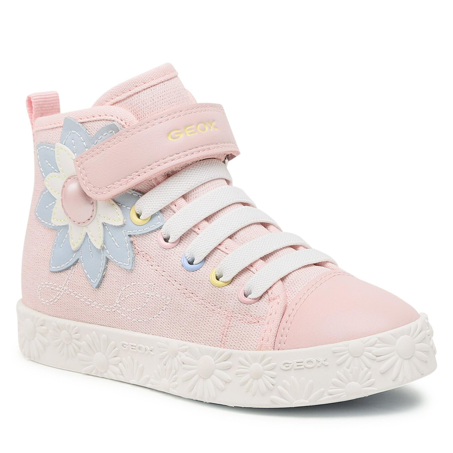 Geox Sneakersy Jr Ciak Girl J3504B00954C8W0B S Ružová - Pepit.sk