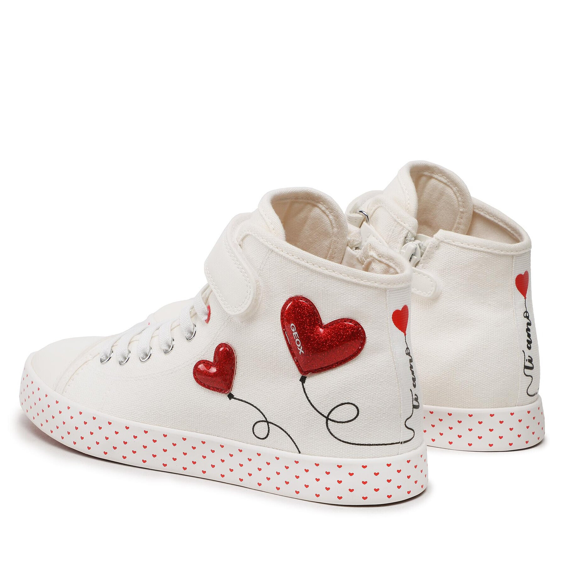 Geox Sneakersy Jr Ciak Girl J3504H01054C0050 S Biela - Pepit.sk