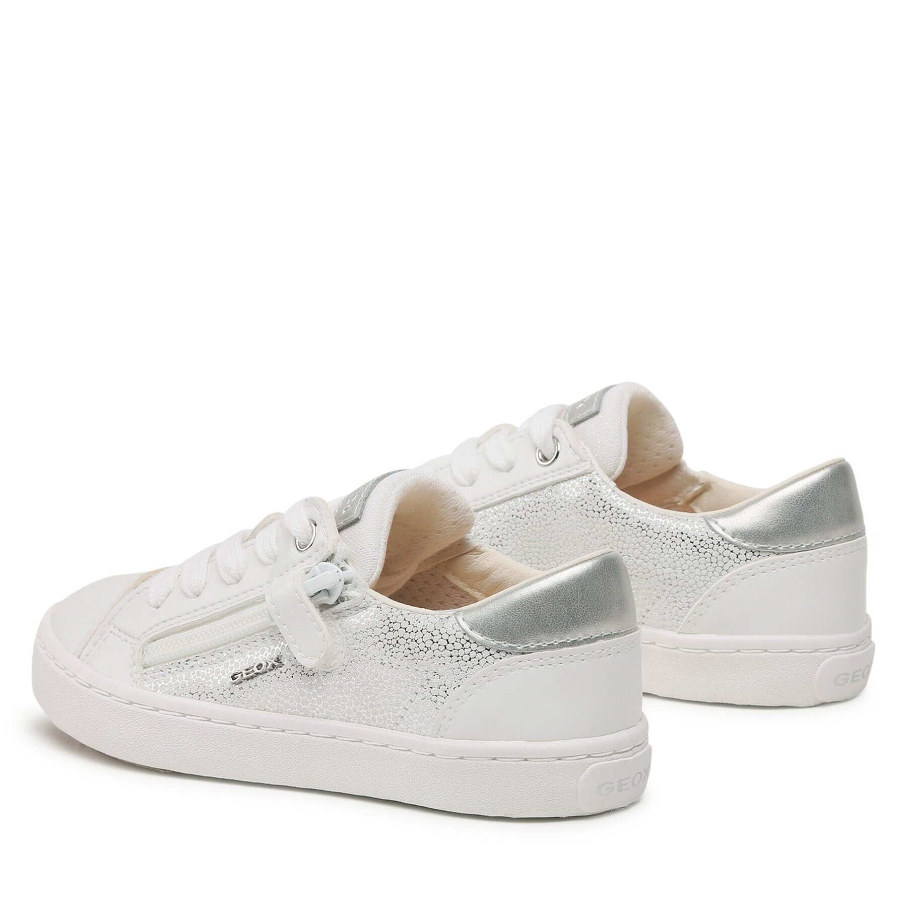 Geox Sneakersy Jr Kilwi Girl J02D5B007BCC1002 S Biela - Pepit.sk