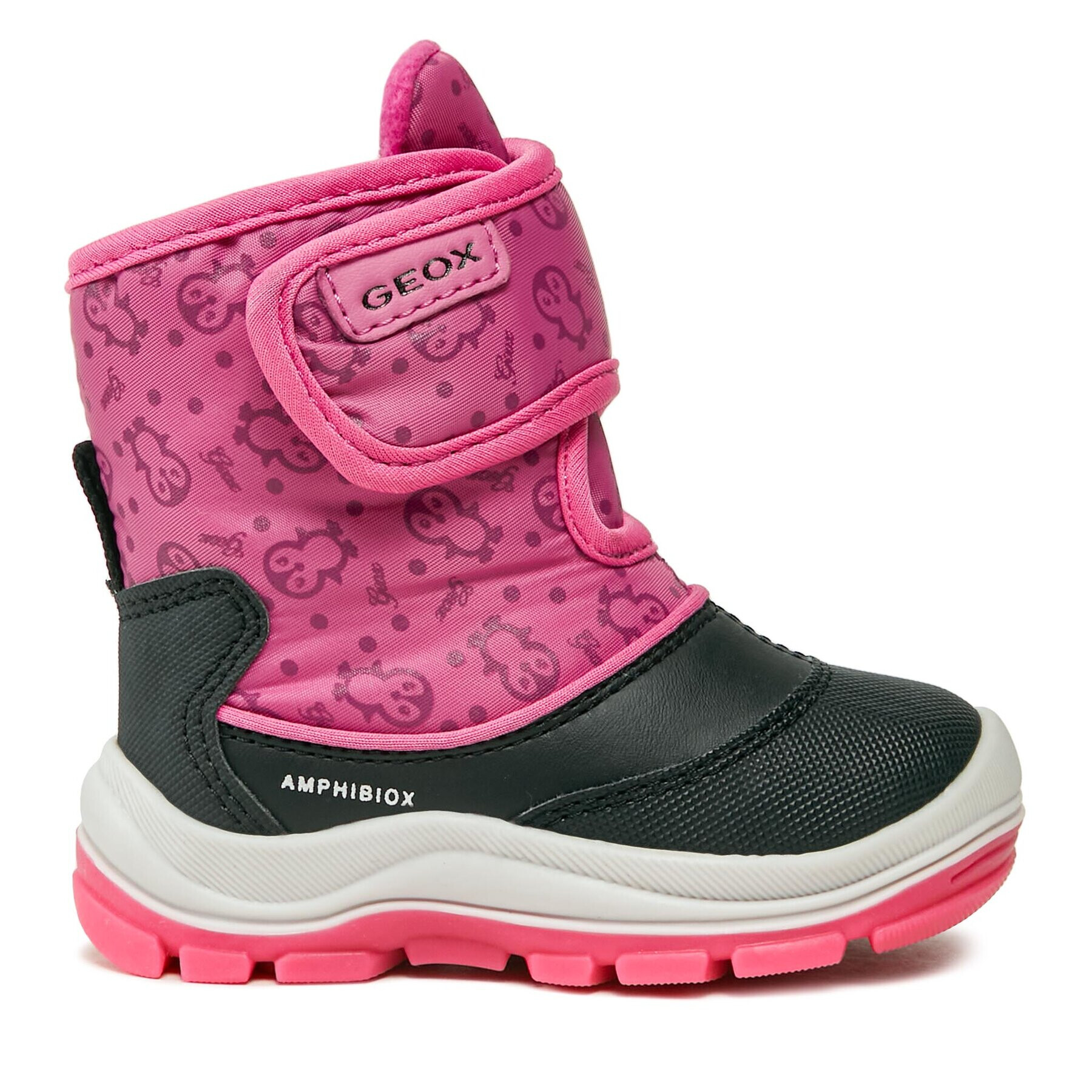 Geox Snehule B Flanfil Girl B Abx B263WG 0BCMN C0922 M Čierna - Pepit.sk