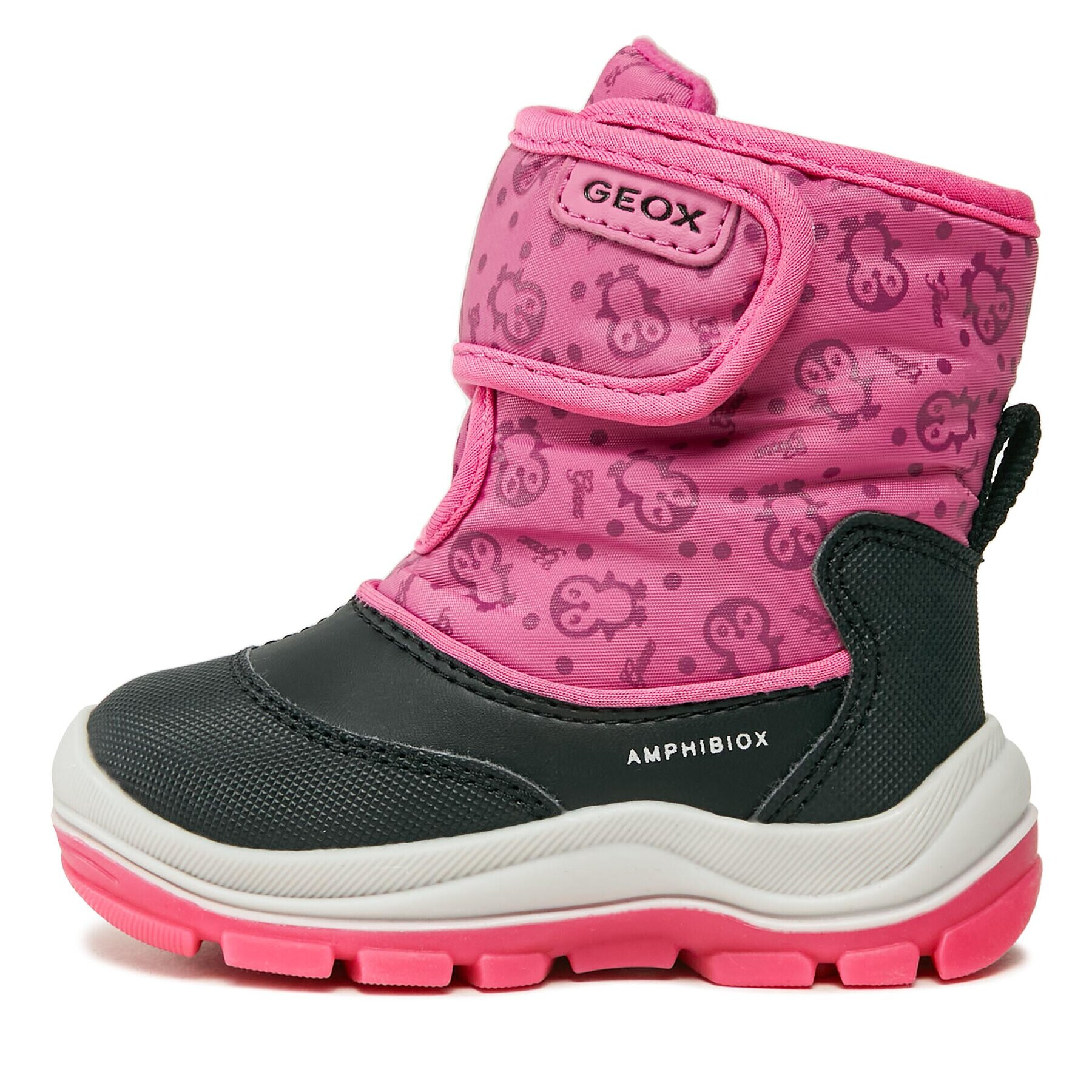 Geox Snehule B Flanfil Girl B Abx B263WG 0BCMN C0922 M Čierna - Pepit.sk