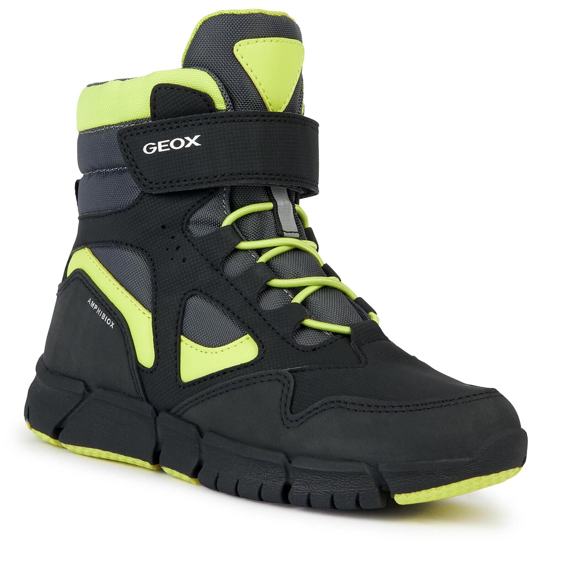 Geox Snehule J Flexyper Boy B Abx J369XB 0CEFU C0802 M Čierna - Pepit.sk