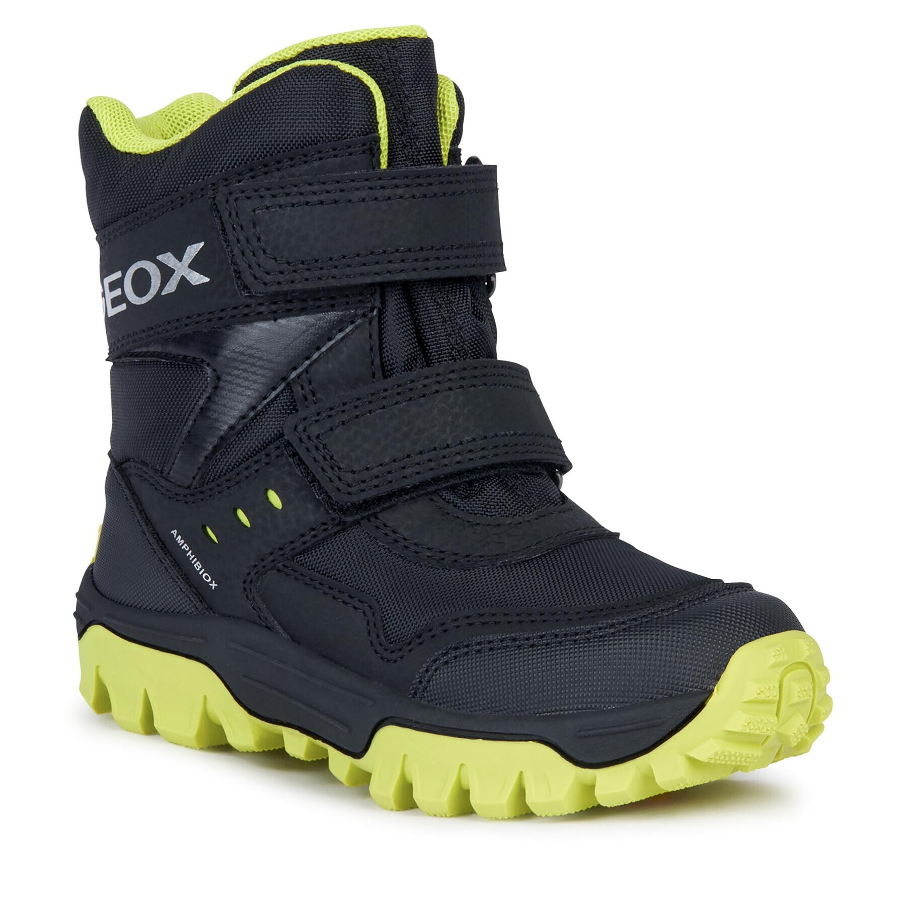 Geox Snehule J Himalaya Boy B Abx J36FRC 0FUCE C0802 M Čierna - Pepit.sk