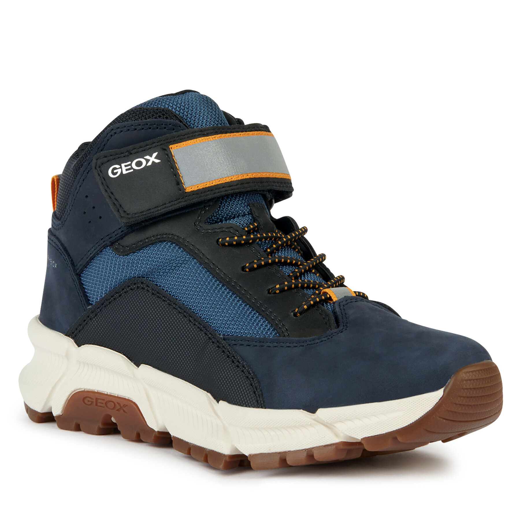 Geox Šnurovacia obuv J Flexyper Plus Boy J36LCF 032ME C0657 M Tmavomodrá - Pepit.sk