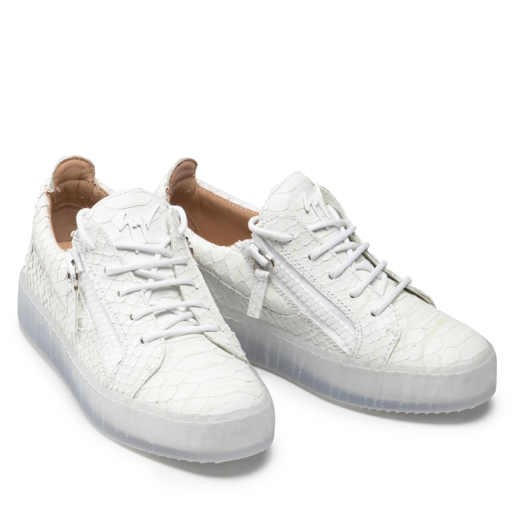 Giuseppe Zanotti Sneakersy RS20041 001 Biela - Pepit.sk