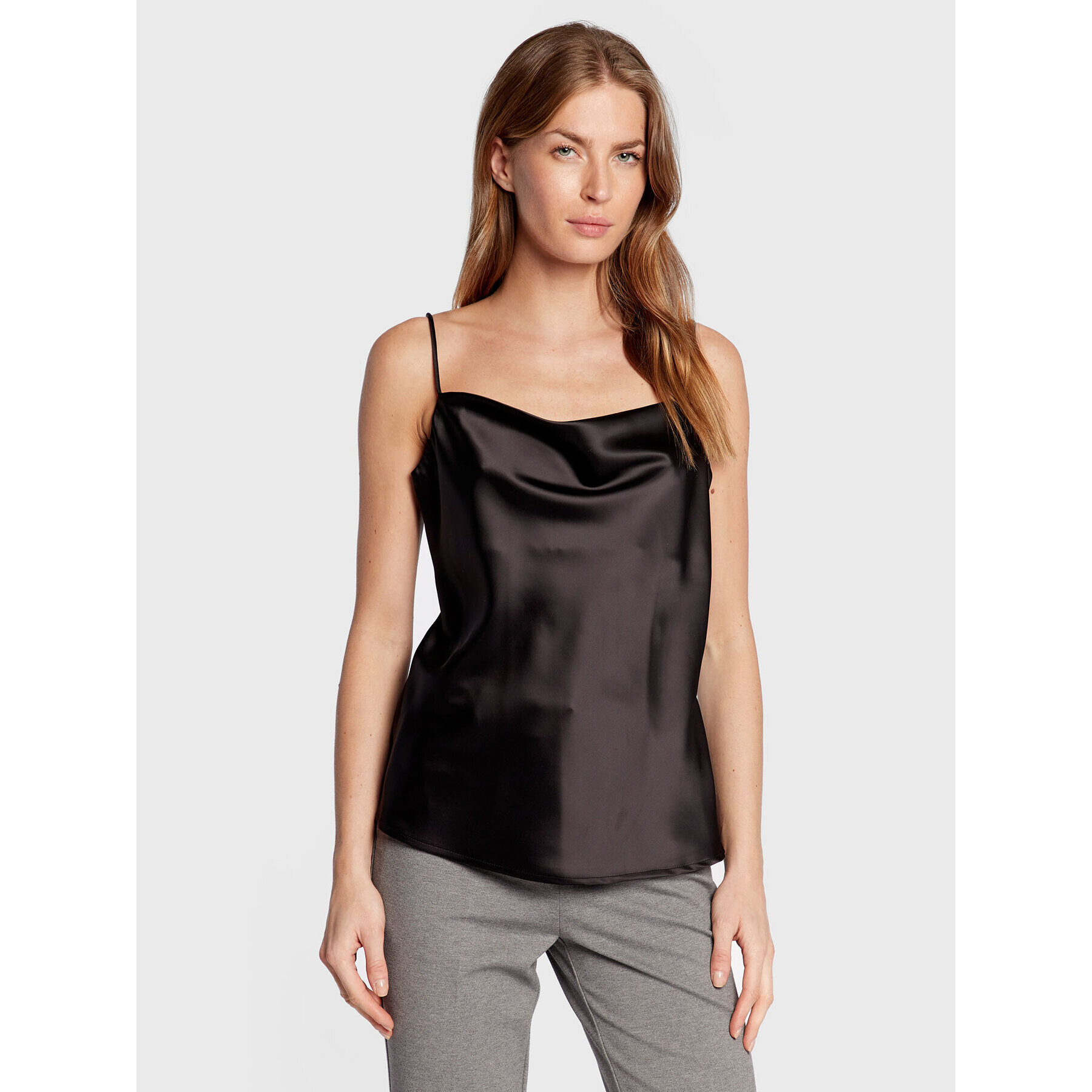 Glamorous Top GS0188 Čierna Regular Fit - Pepit.sk