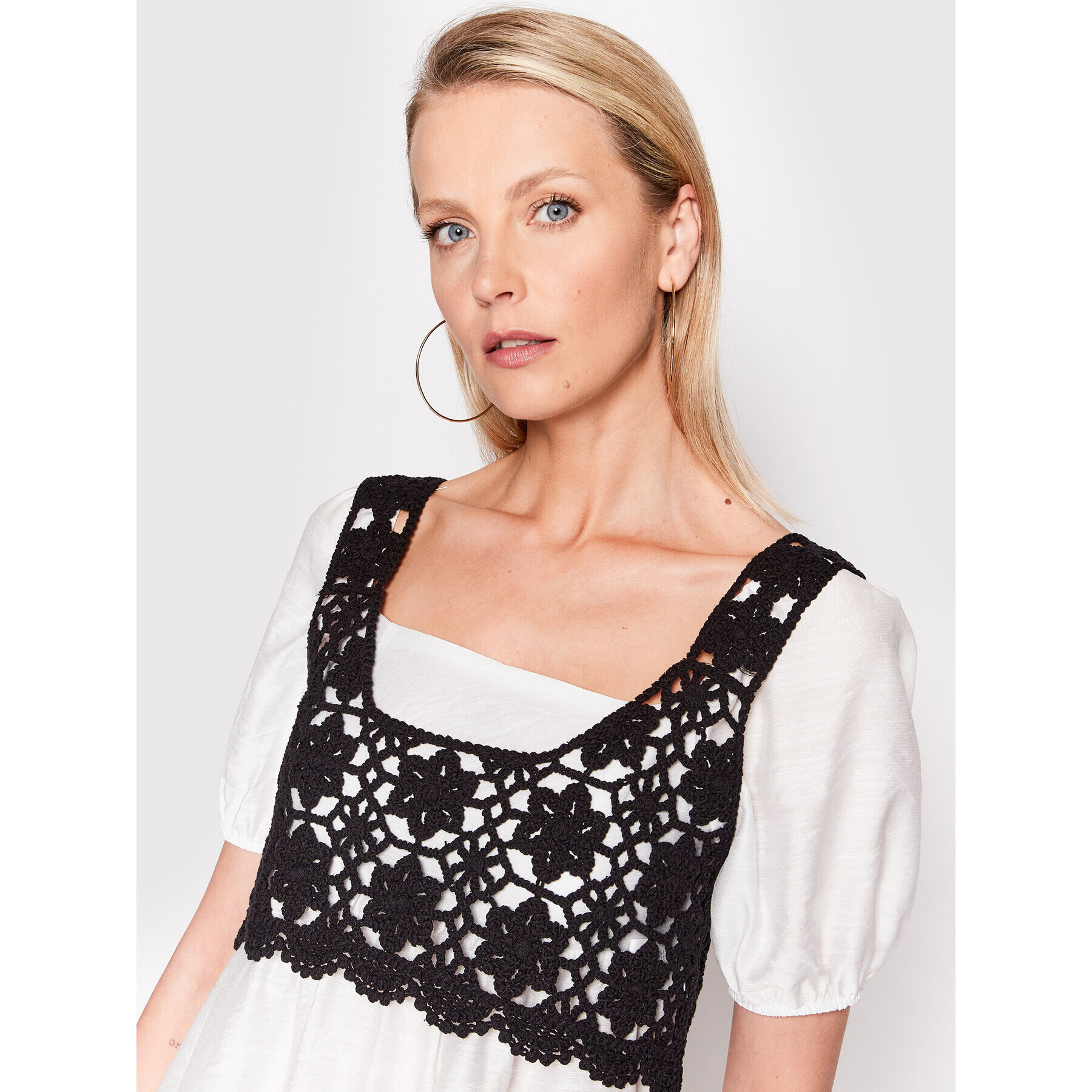 Glamorous Top KA6930 Čierna Regular Fit - Pepit.sk