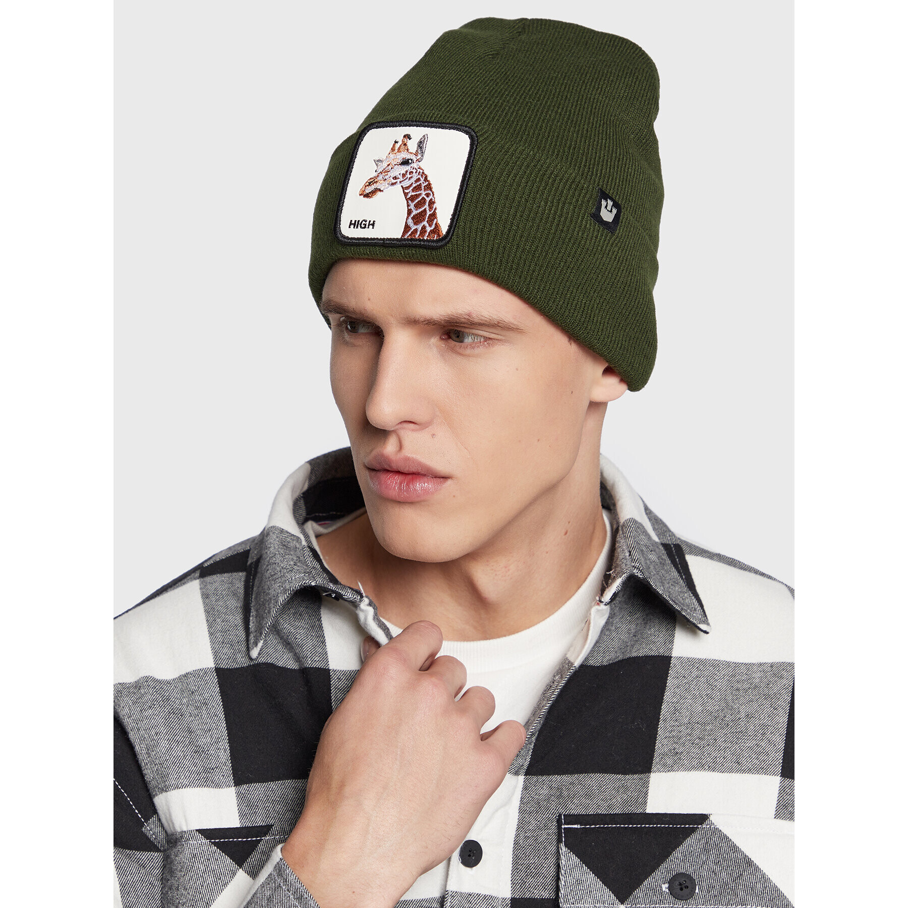 Goorin Bros Čiapka Tall Toque 107-0040 Zelená - Pepit.sk