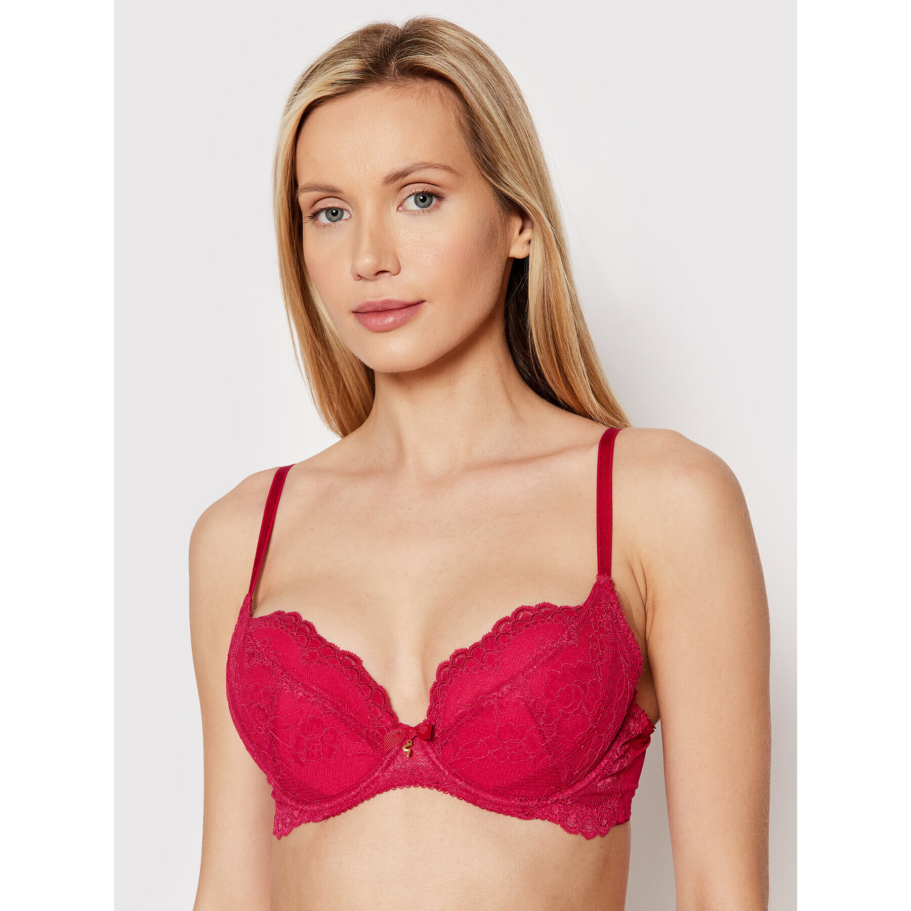 Gossard Podprsenka Push-up Superboost Lace 7711 Ružová - Pepit.sk