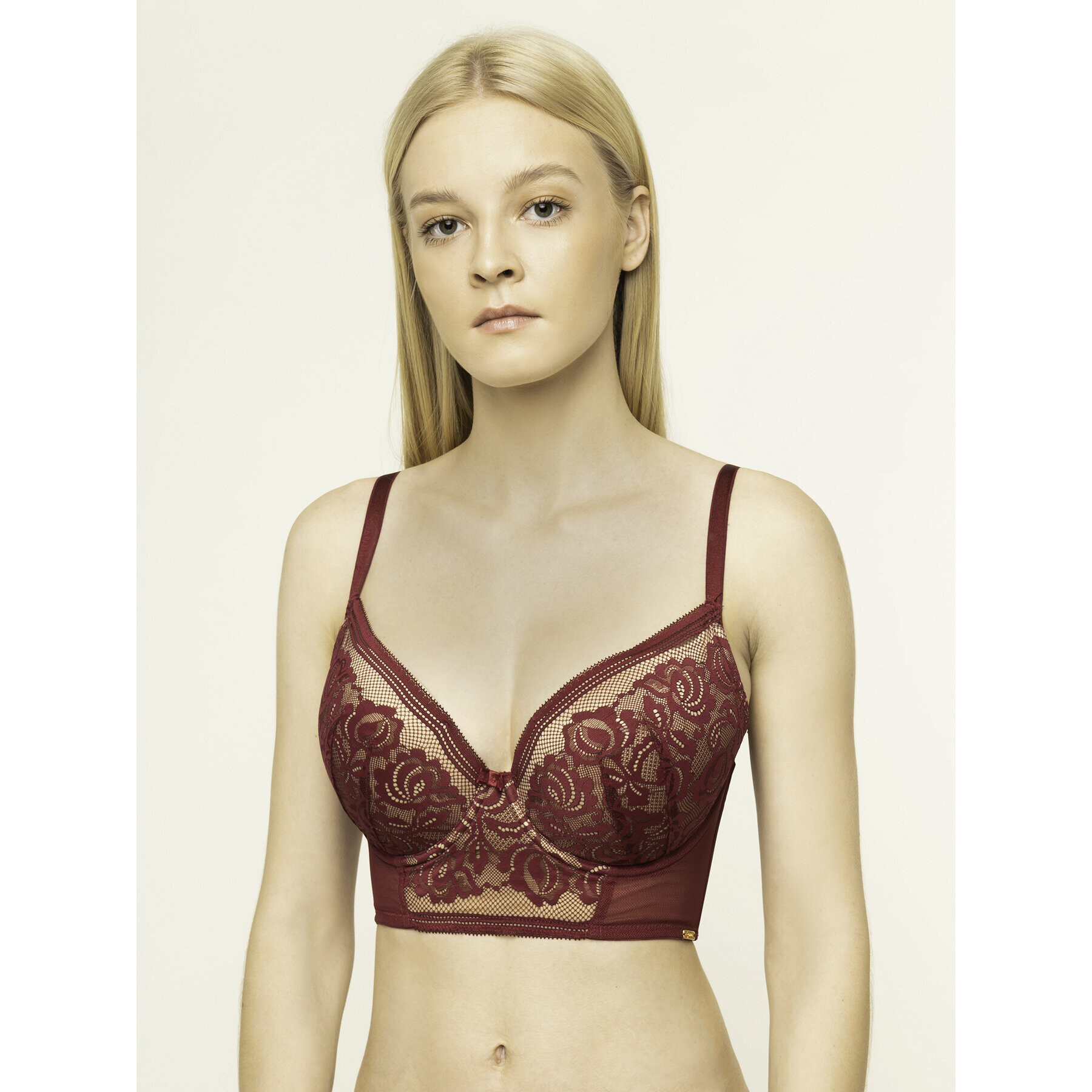 Gossard Podprsenka s kosticami Encore 15608 Bordová - Pepit.sk