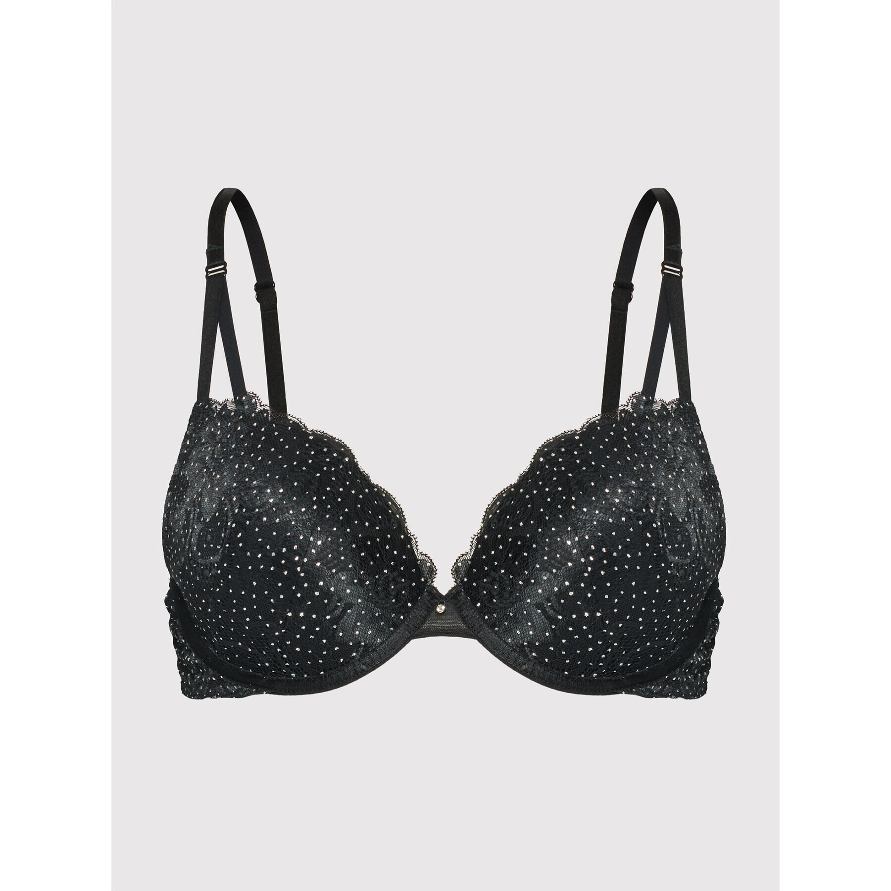 Gossard Podprsenka s kosticami Glitter 17701 Čierna - Pepit.sk