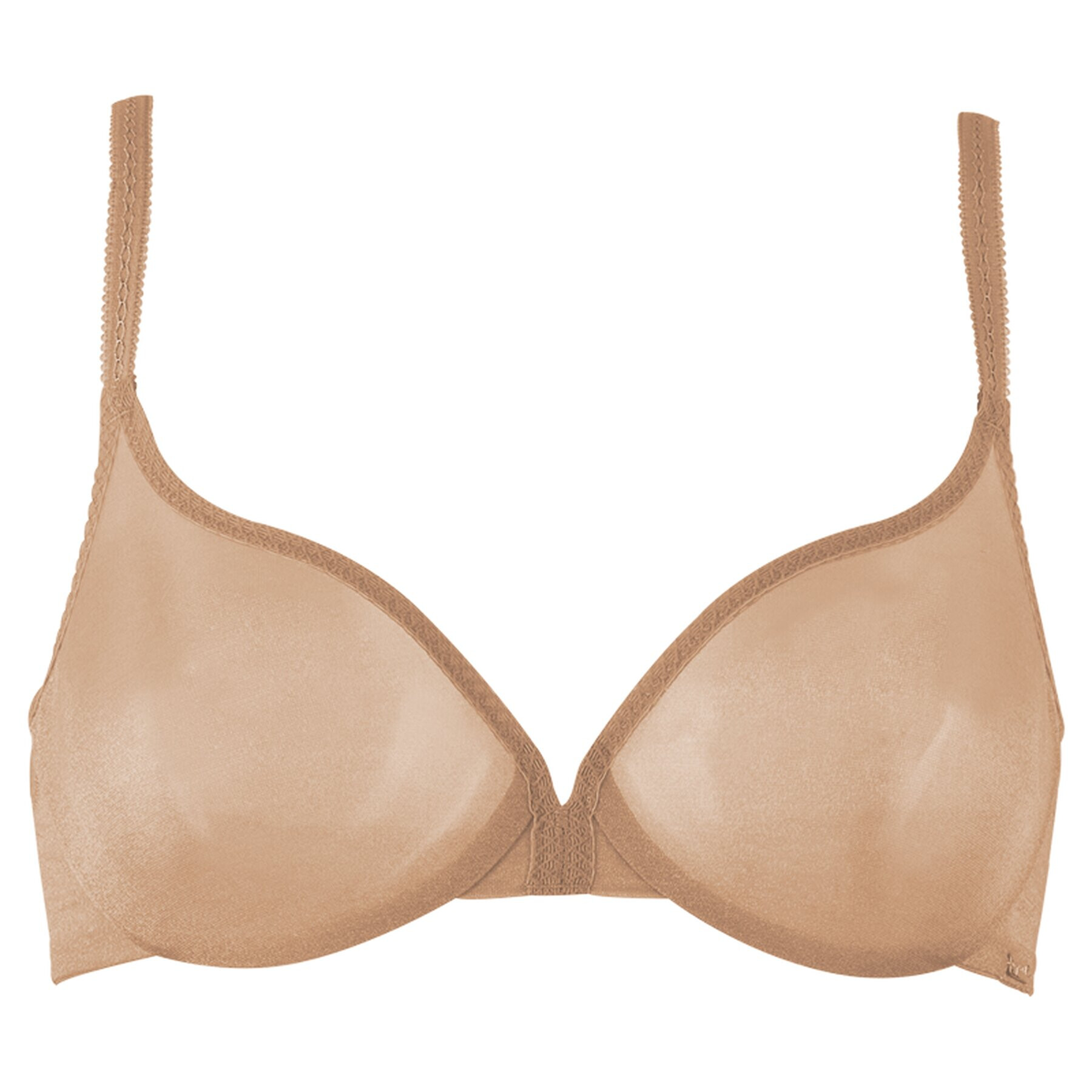 Gossard Podprsenka s kosticami Glossies Sheer Moulded 6271 Béžová - Pepit.sk