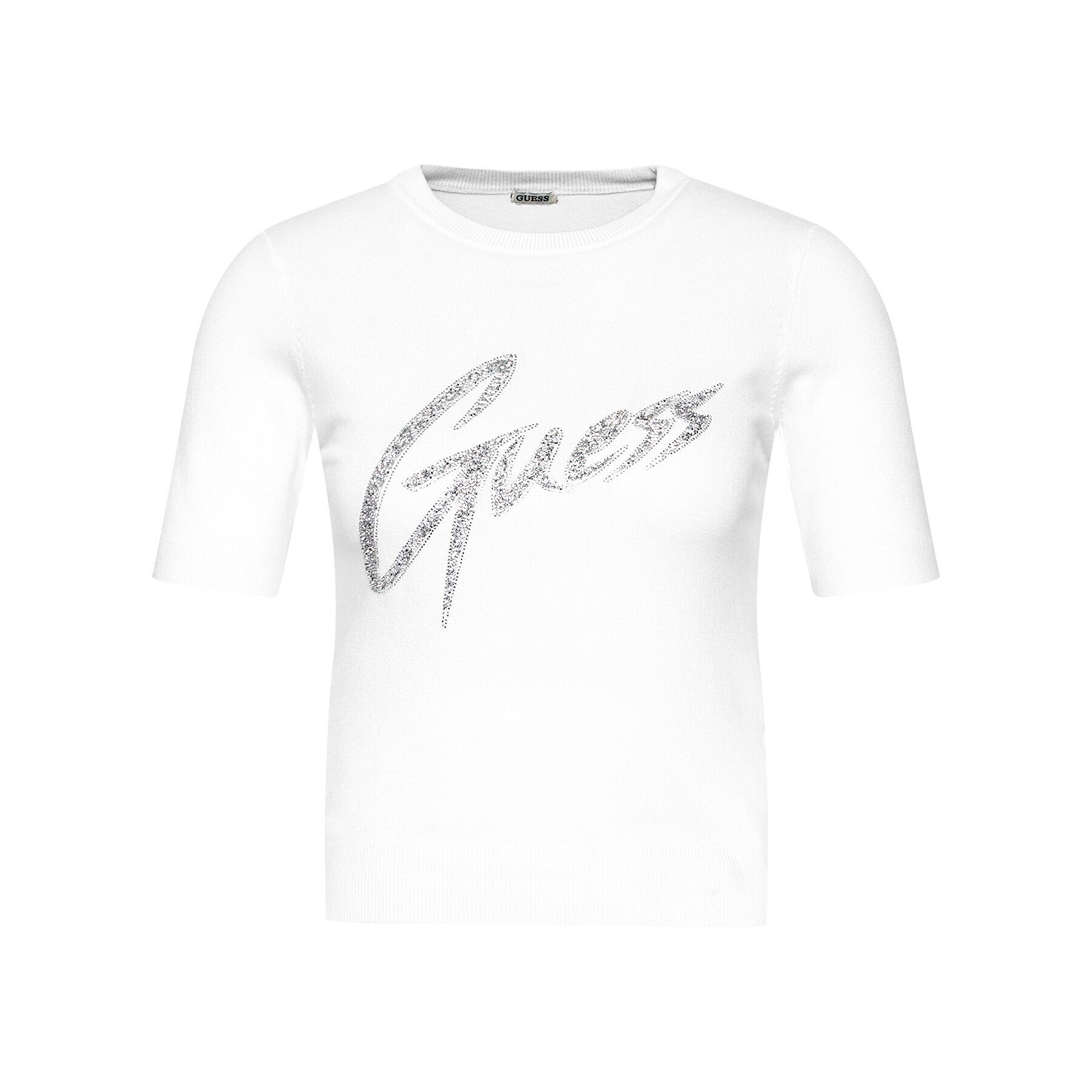 Guess Blúzka Debora W1RR85 Z2NQ0 Biela Regular Fit - Pepit.sk