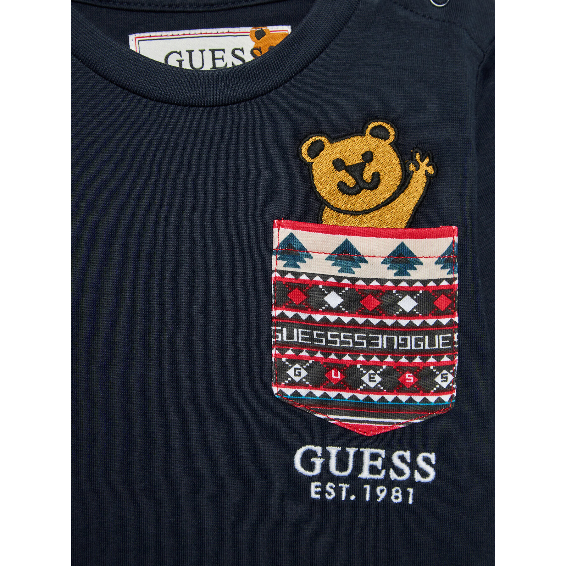 Guess Blúzka I3BI04 I3Z13 Modrá Regular Fit - Pepit.sk