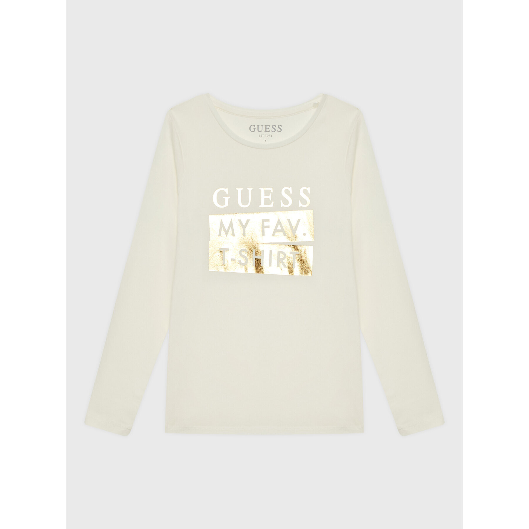 Guess Blúzka J2BI03 J1313 Béžová Regular Fit - Pepit.sk