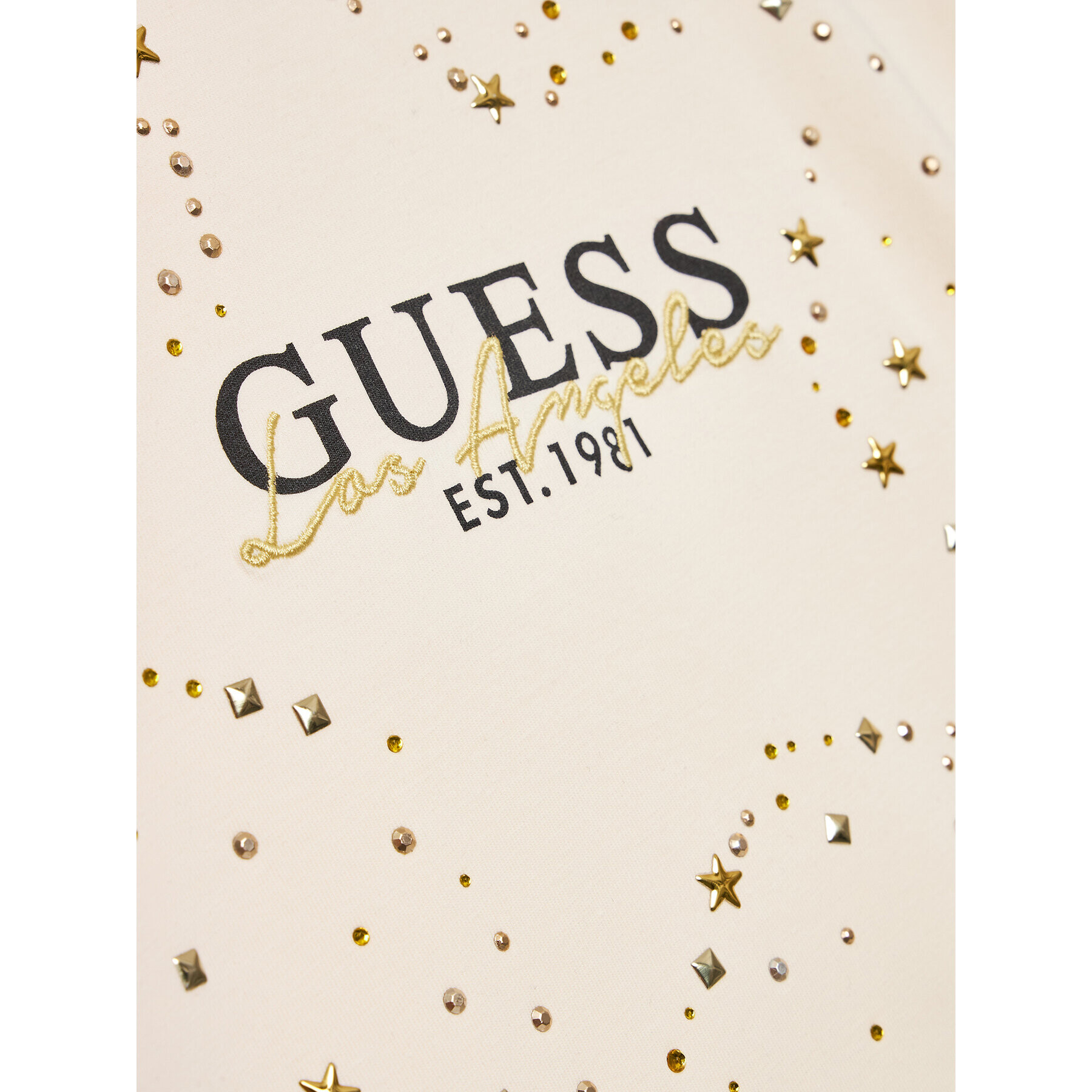 Guess Blúzka J3BI09 J1314 Écru Regular Fit - Pepit.sk