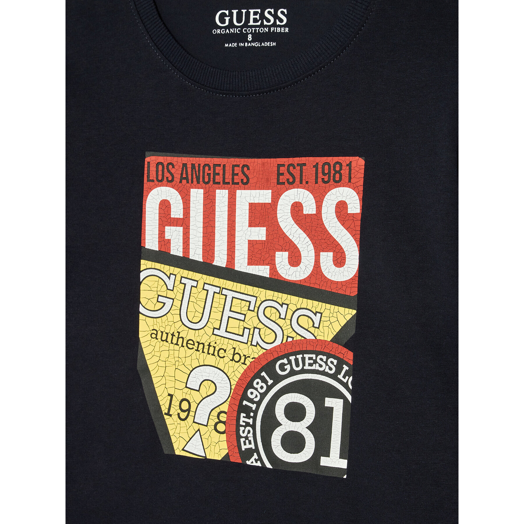 Guess Blúzka L2YI01 K8HM0 Tmavomodrá Regular Fit - Pepit.sk