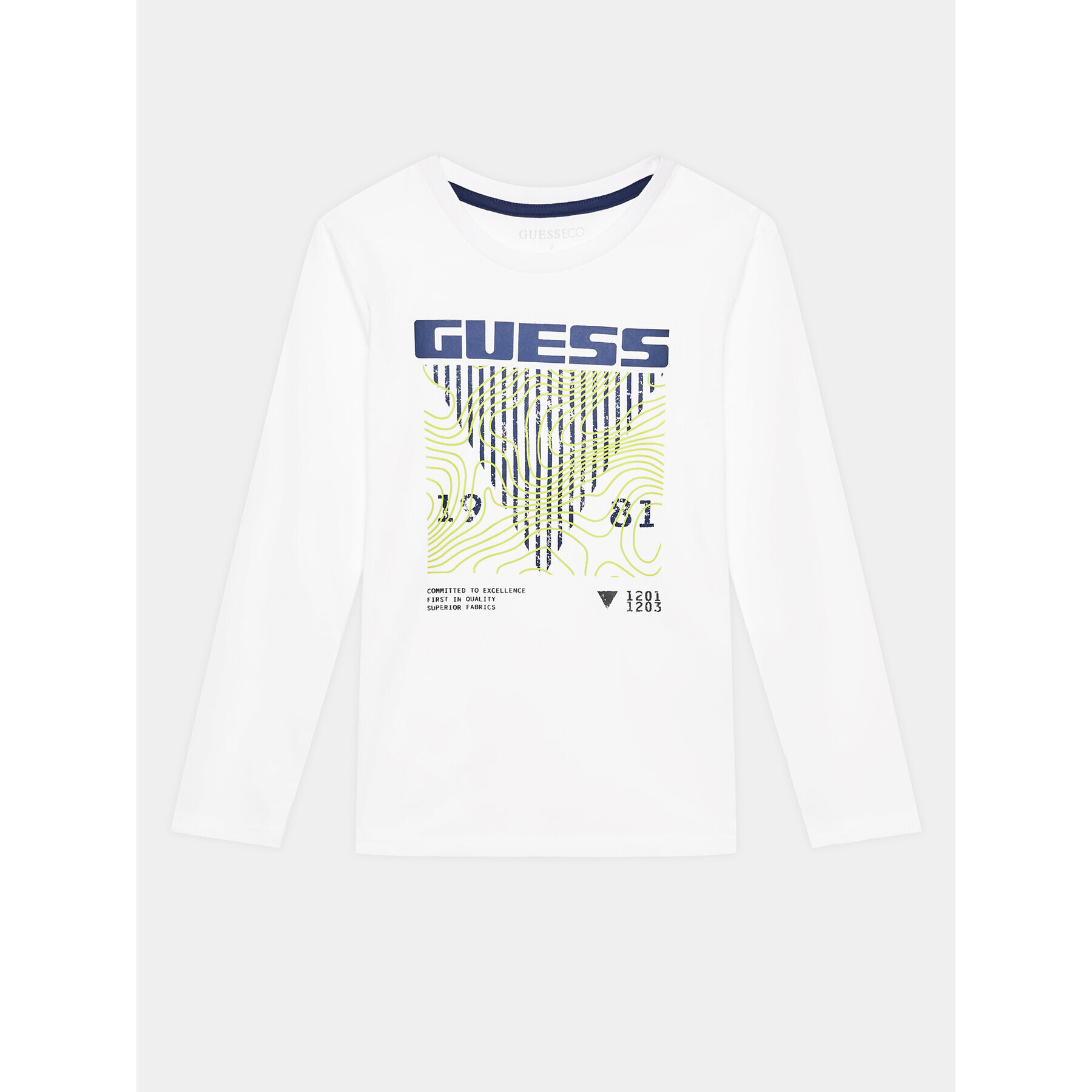 Guess Blúzka L3BI29 I3Z13 Biela Regular Fit - Pepit.sk