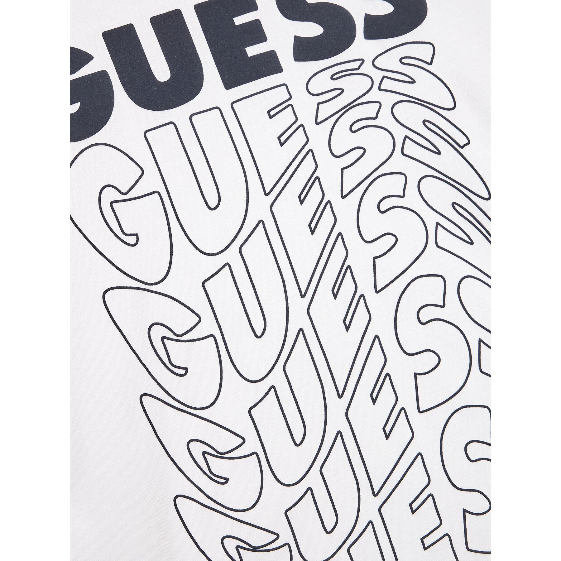 Guess Blúzka L3BI38 I3Z14 Biela Regular Fit - Pepit.sk