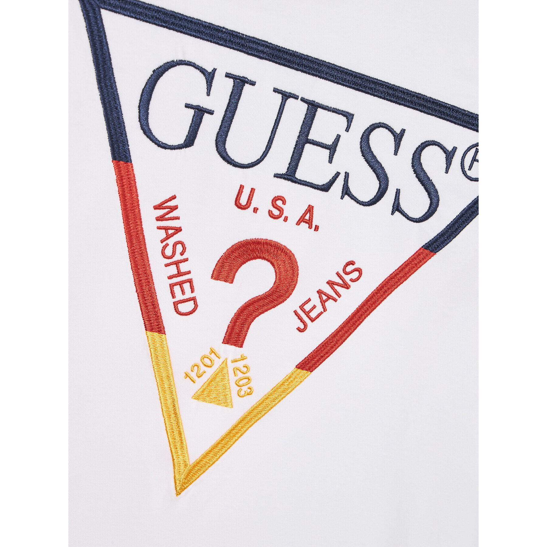 Guess Blúzka L3YI43 K8HM4 Biela Regular Fit - Pepit.sk