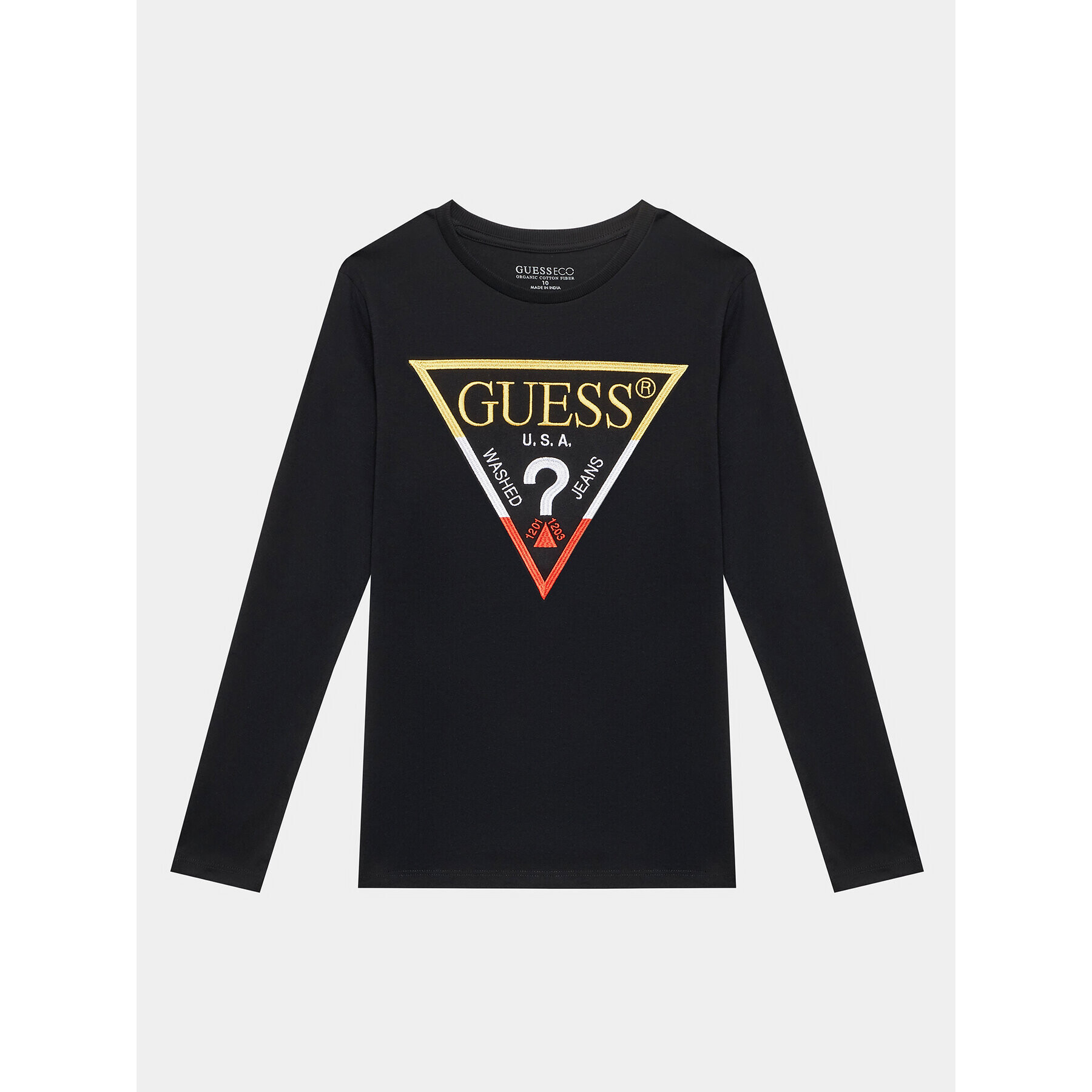 Guess Blúzka L3YI43 K8HM4 Čierna Regular Fit - Pepit.sk