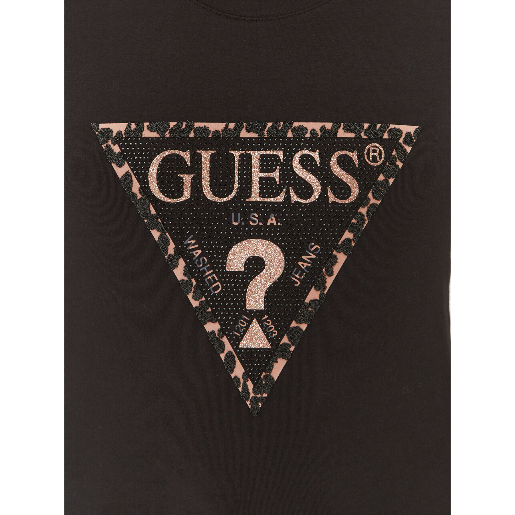 Guess Blúzka Leo W3BI37 J1314 Čierna Slim Fit - Pepit.sk