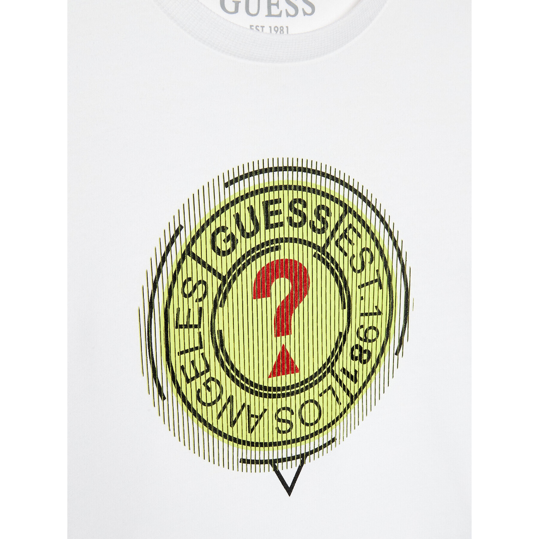 Guess Blúzka N2BI08 I3Z13 Biela Regular Fit - Pepit.sk