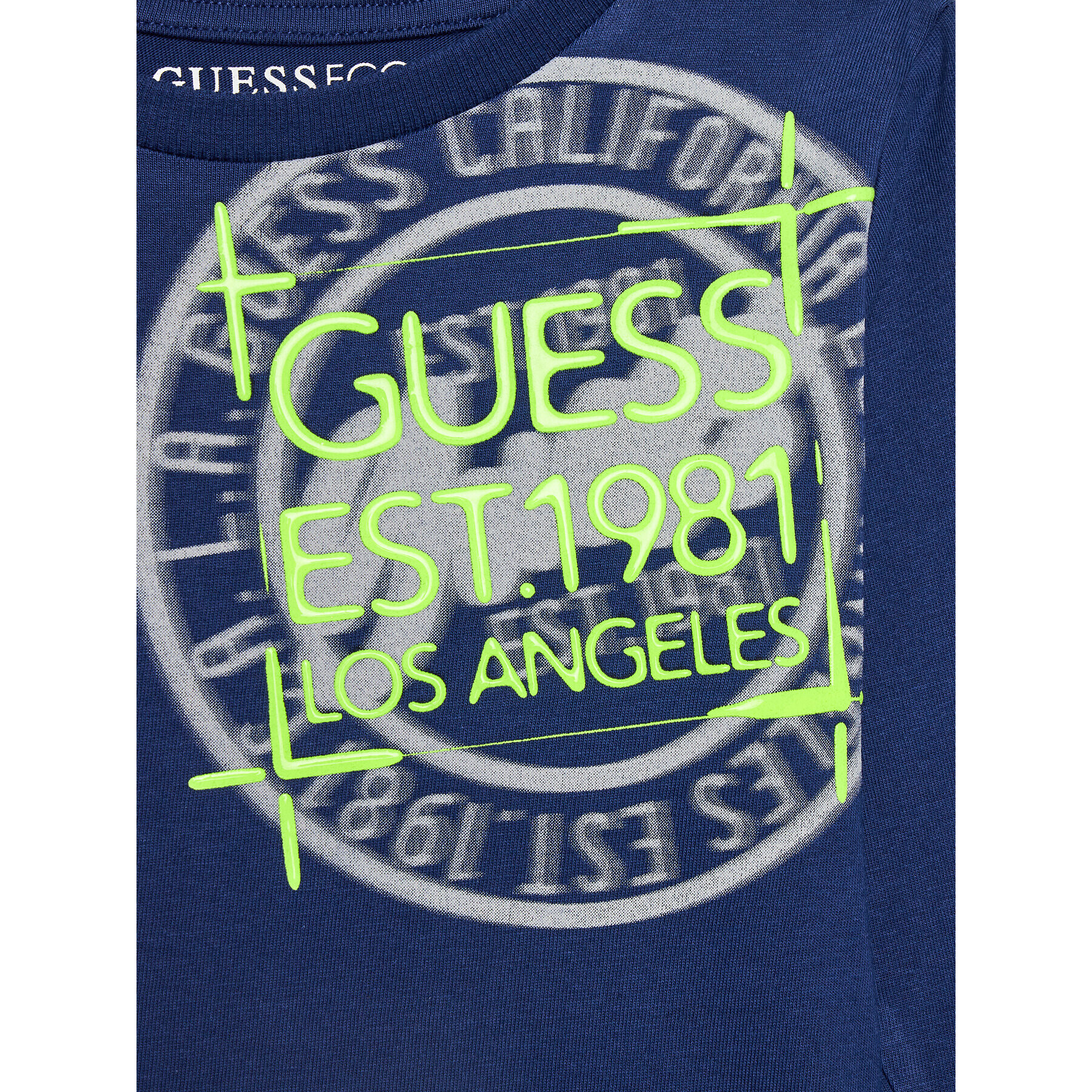 Guess Blúzka N3BI24 I3Z11 Tmavomodrá Regular Fit - Pepit.sk