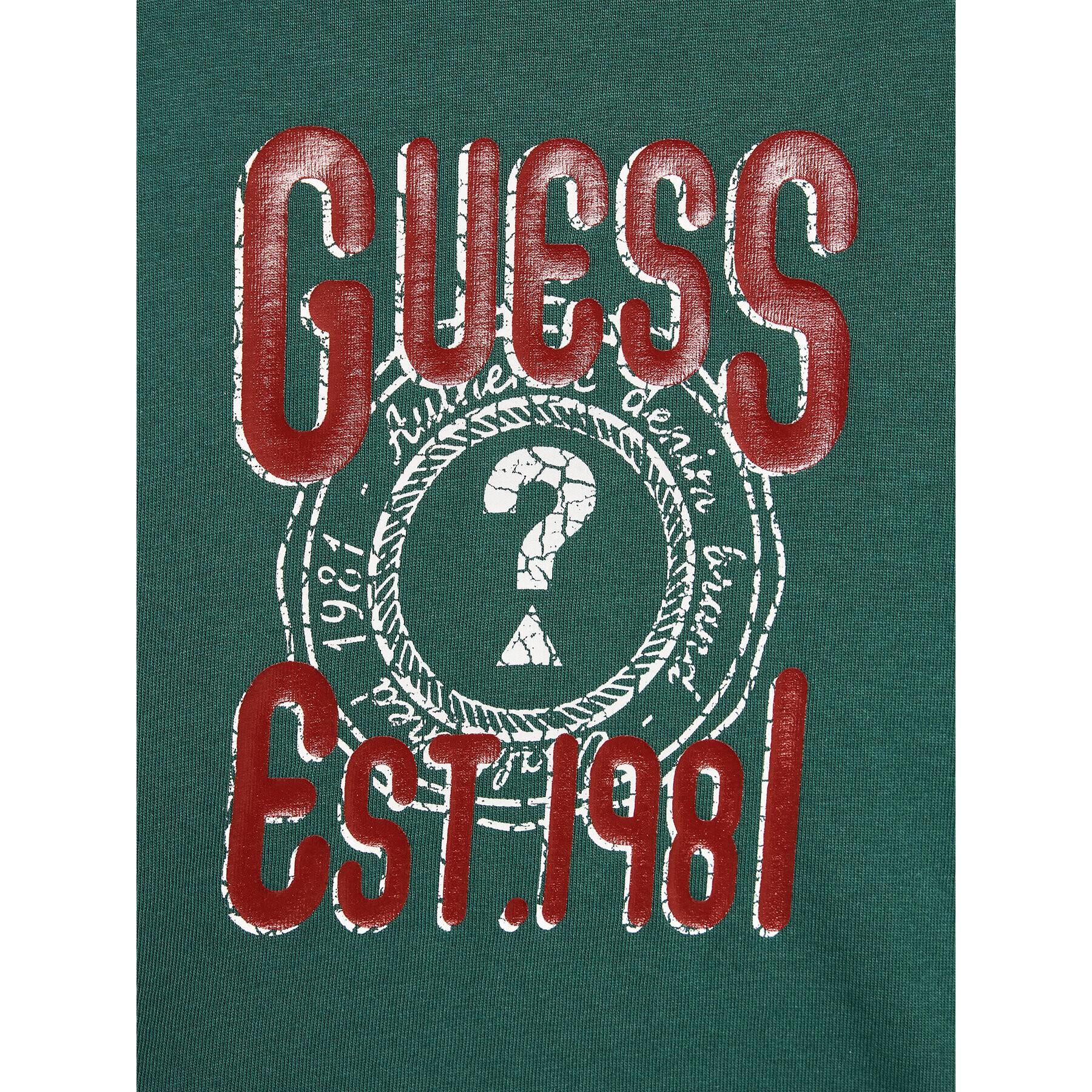 Guess Blúzka N3YI24 K8HM4 Zelená Regular Fit - Pepit.sk