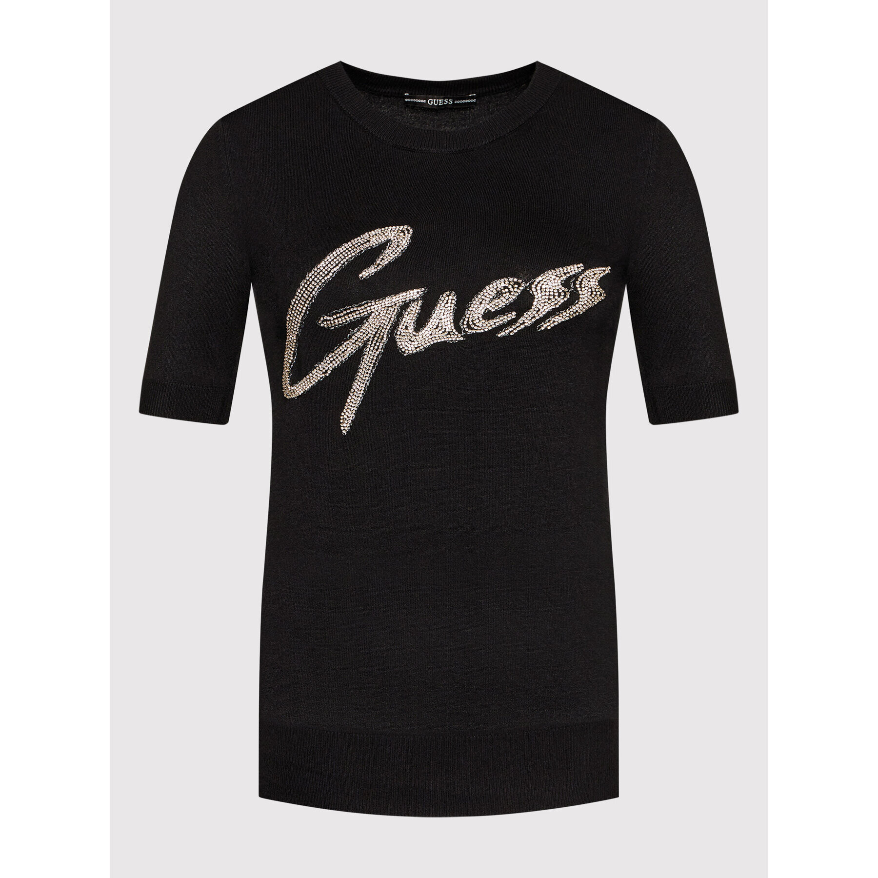 Guess Blúzka W2RR28 Z2NQ0 Čierna Slim Fit - Pepit.sk