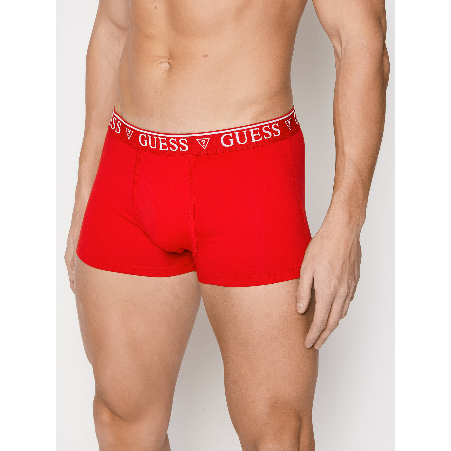 Guess Boxerky Barney U2RF00 JR07F Červená - Pepit.sk