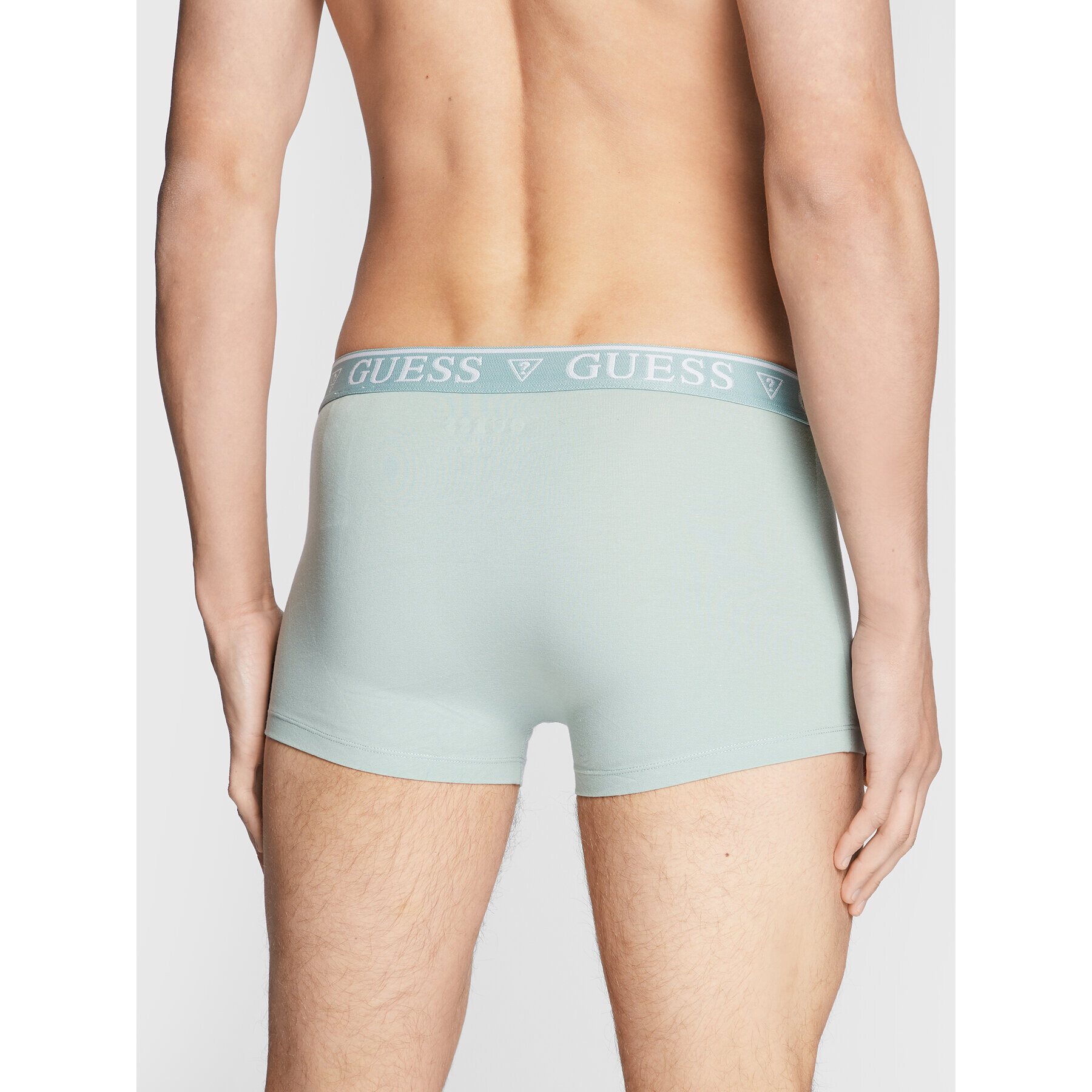 Guess Boxerky Barney U2RF00 JR07F Zelená - Pepit.sk