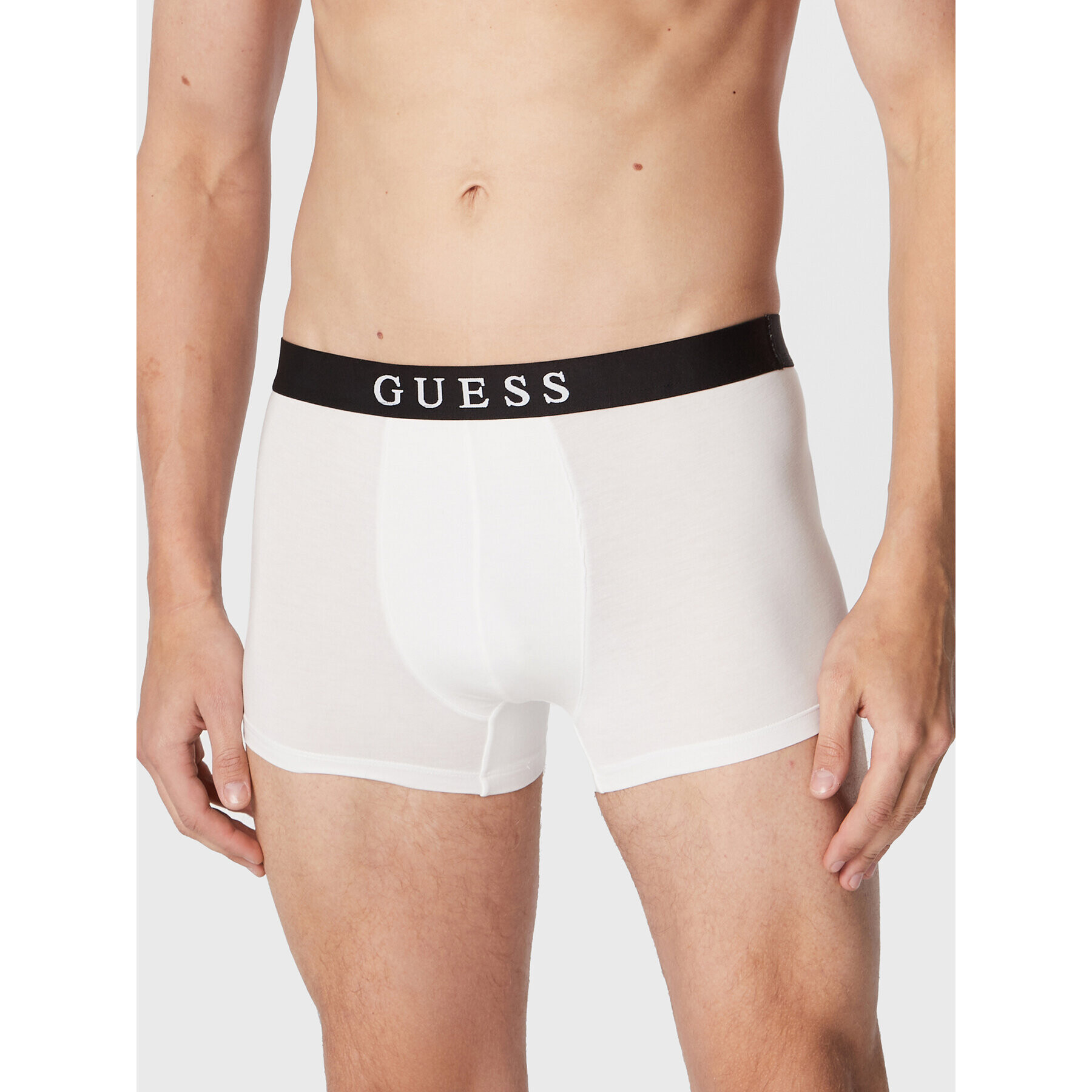 Guess Boxerky U2BF00 KBF90 Biela - Pepit.sk