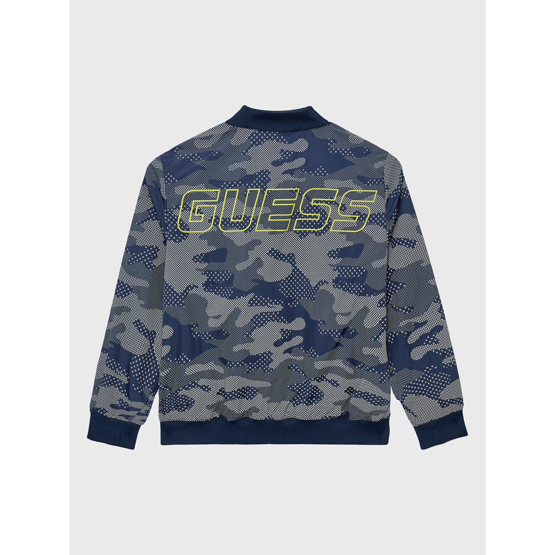 Guess Bundy bomber L3RL11 WF3M0 Tmavomodrá Regular Fit - Pepit.sk