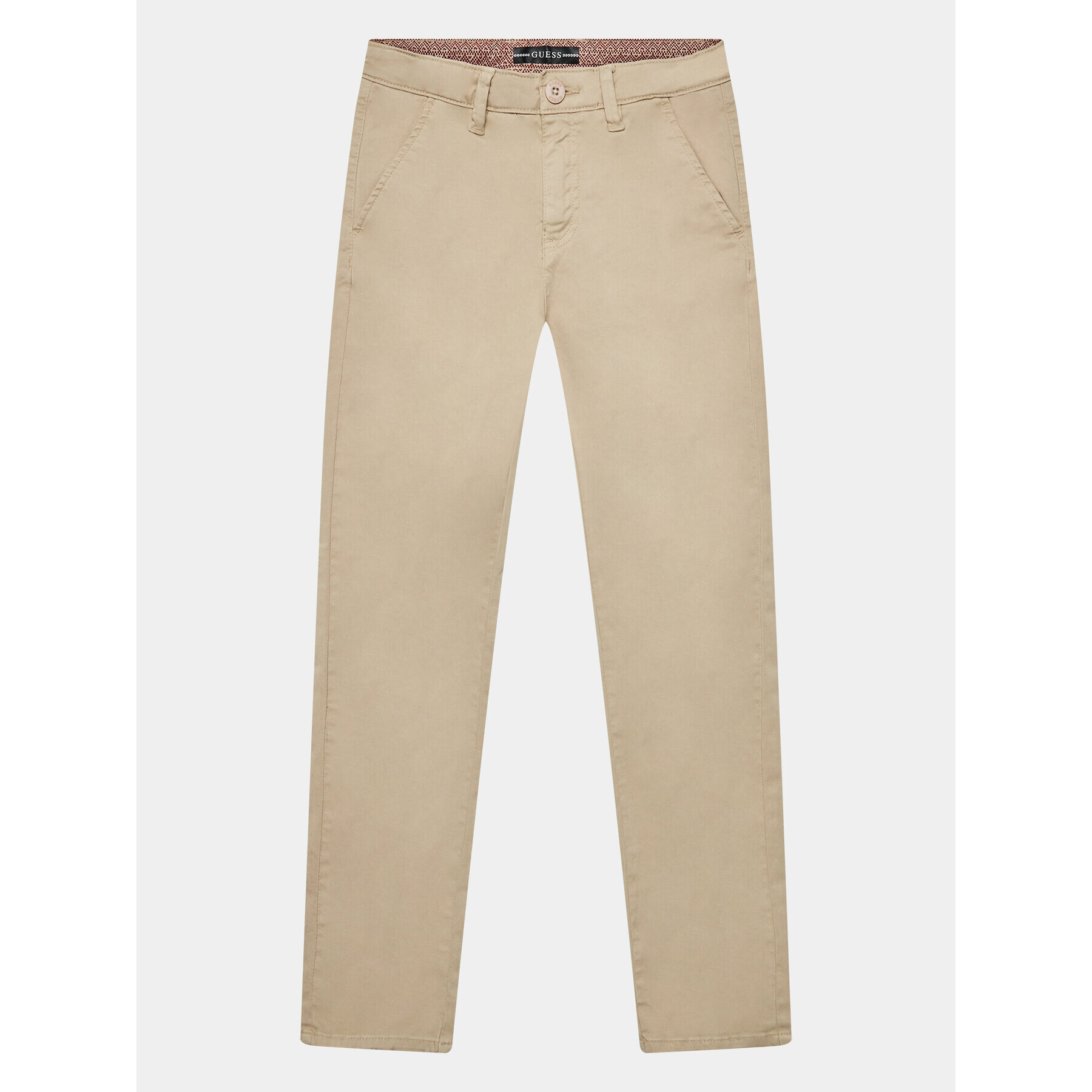 Guess Chino nohavice L3BB00 WFPMA Béžová Regular Fit - Pepit.sk