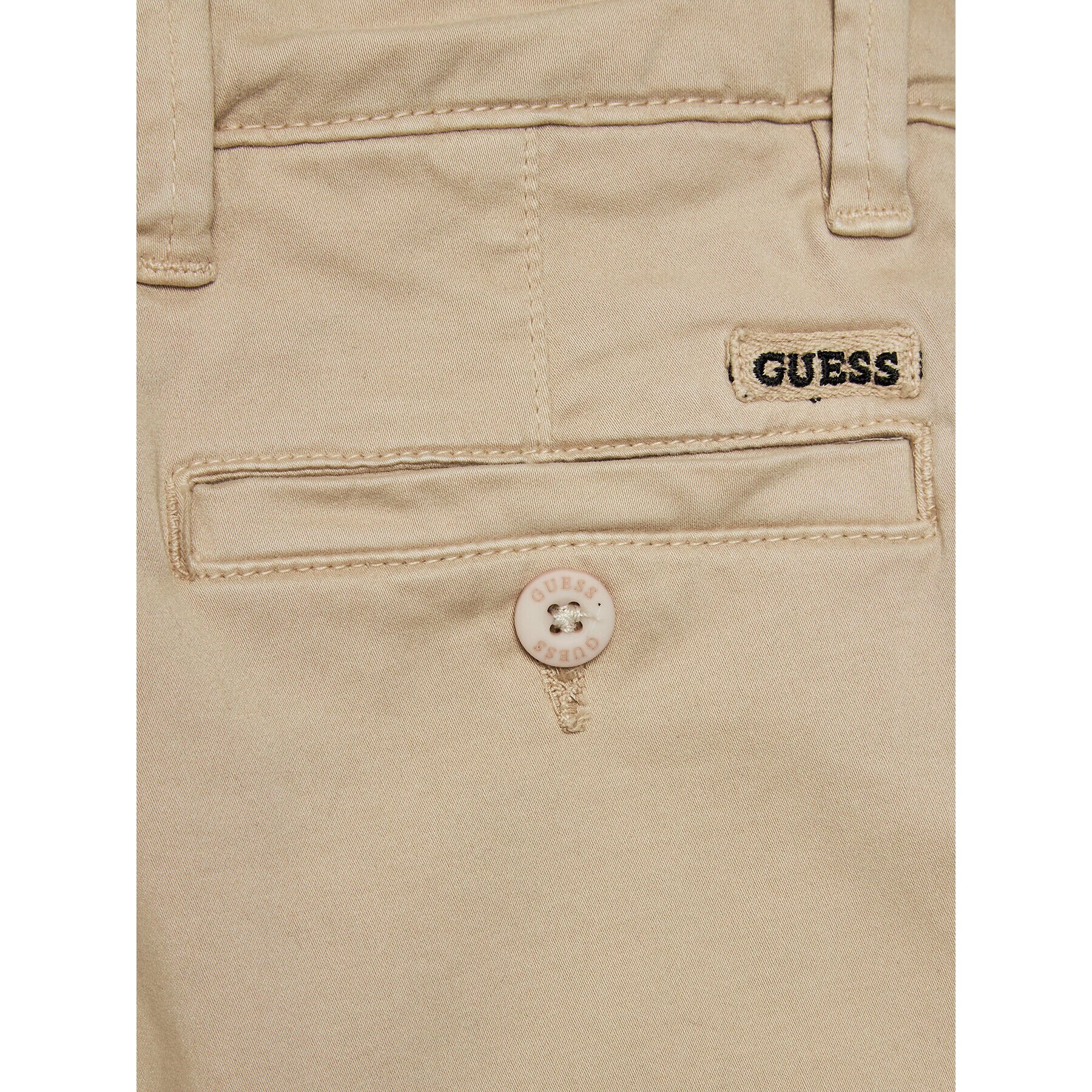 Guess Chino nohavice L3BB00 WFPMA Béžová Regular Fit - Pepit.sk