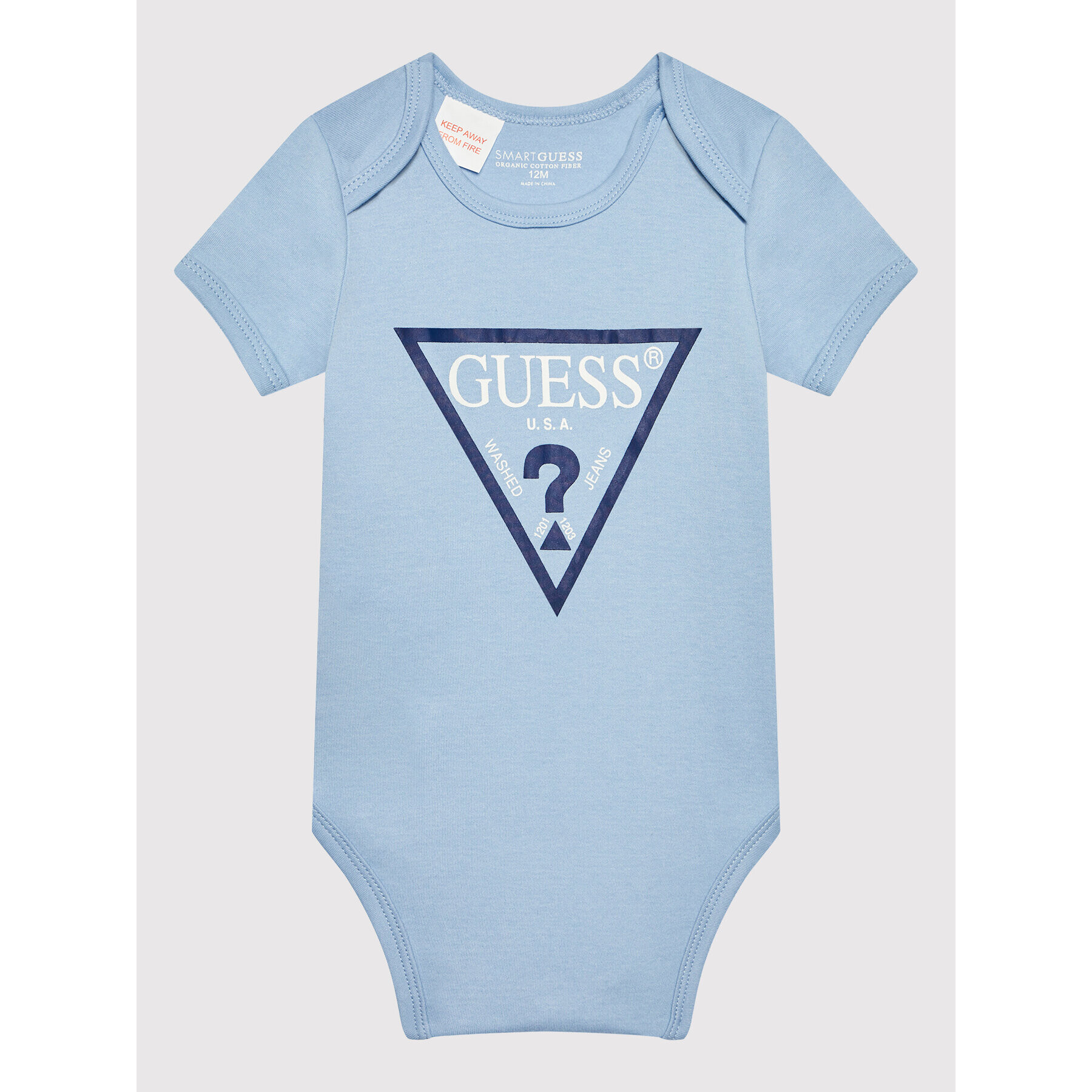 Guess Detské body H1YW13 KA6W0 Modrá Regular Fit - Pepit.sk