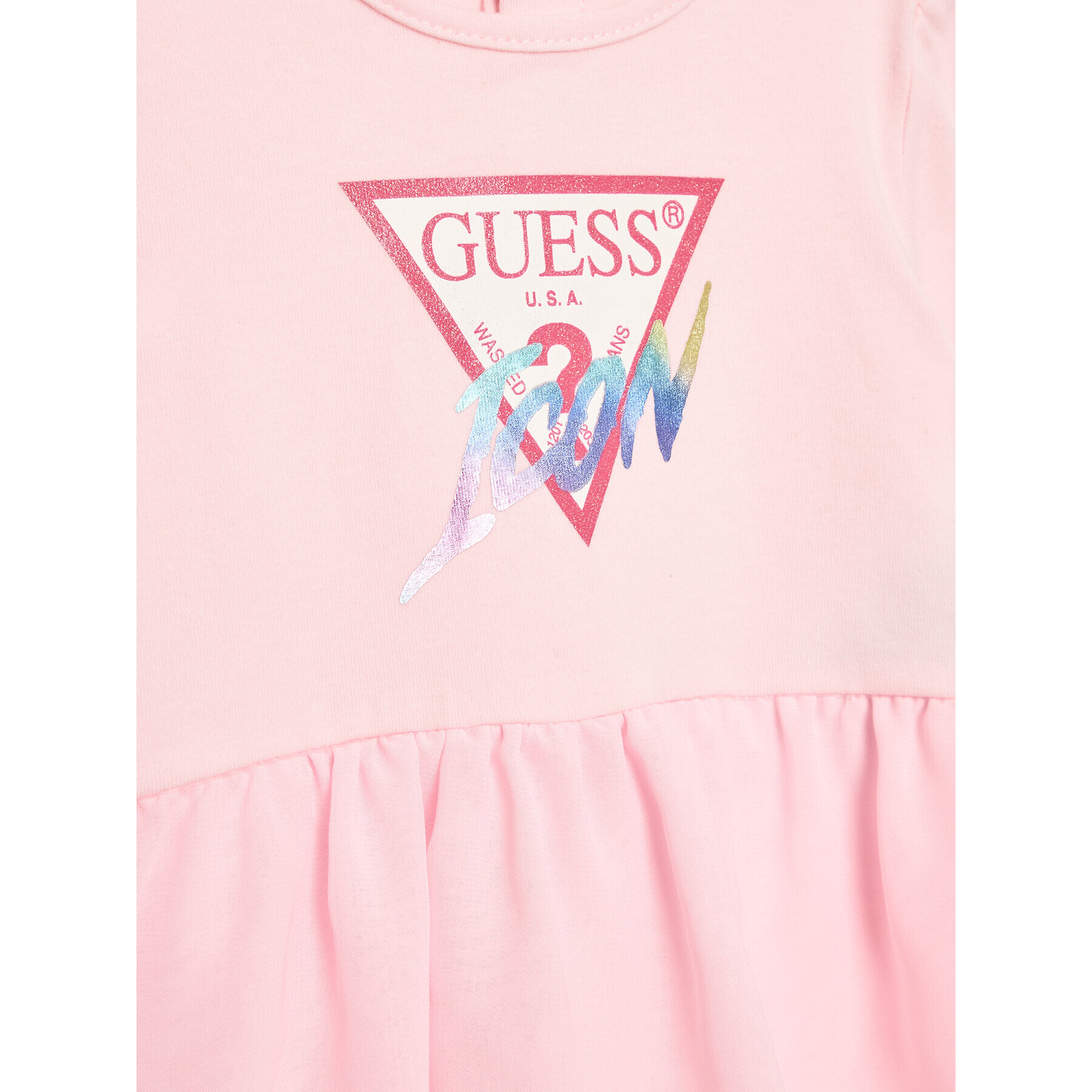 Guess Detské body S3YG02 J1314 Ružová Regular Fit - Pepit.sk