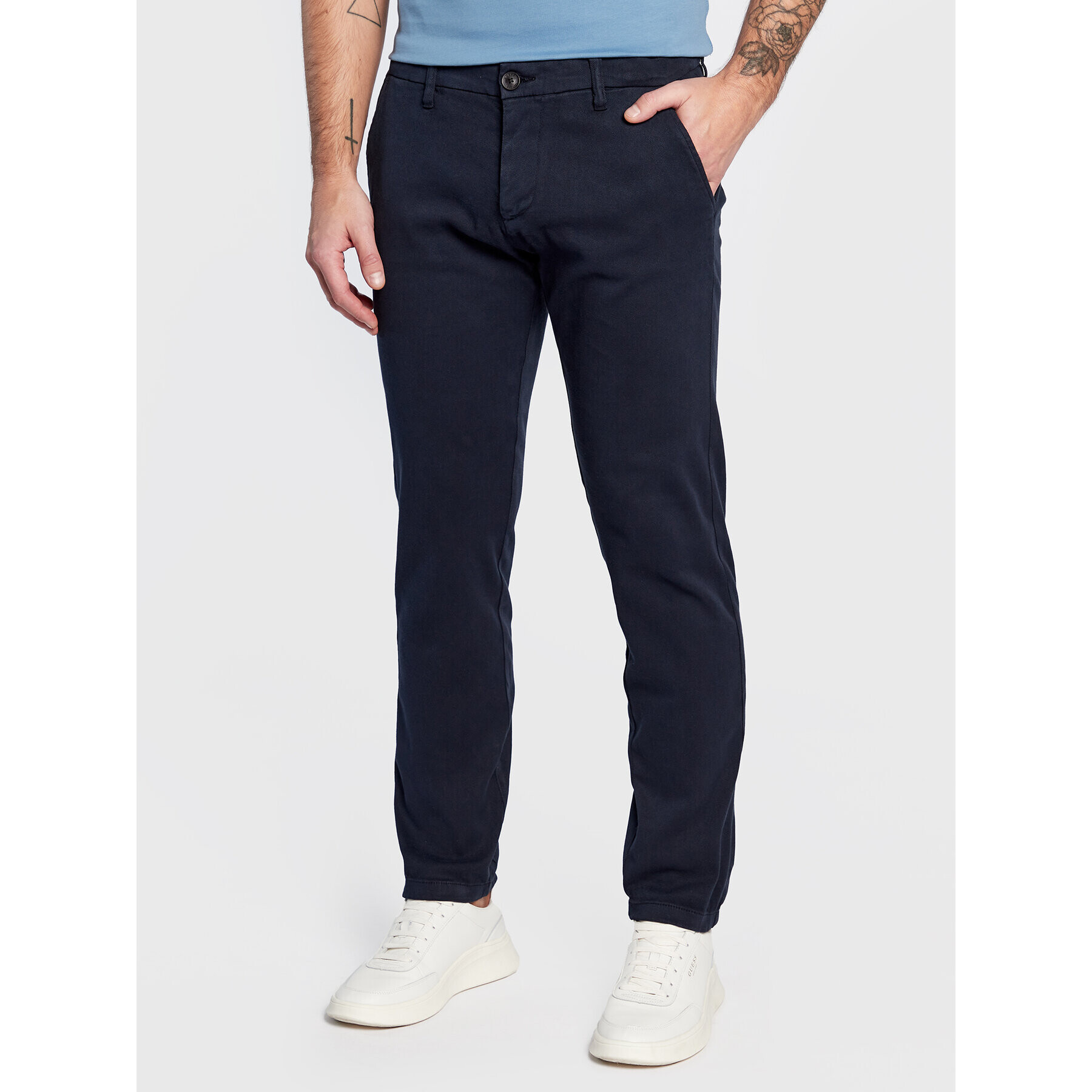 Guess Džínsy Myron M3RB26 WF5U3 Tmavomodrá Slim Fit - Pepit.sk