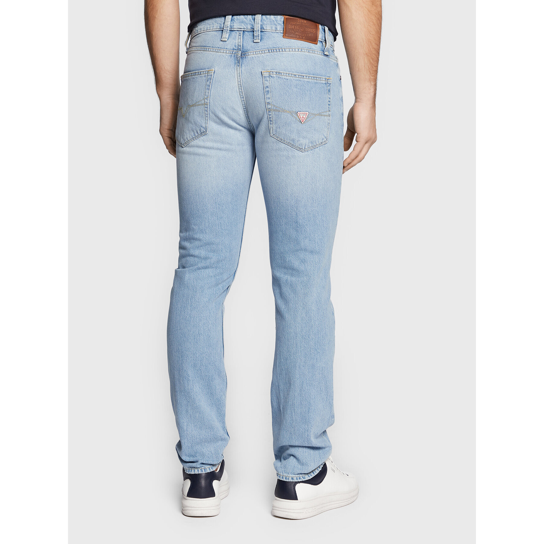 Guess Džínsy The Empire M3RAN2 D4T9B Modrá Slim Fit - Pepit.sk